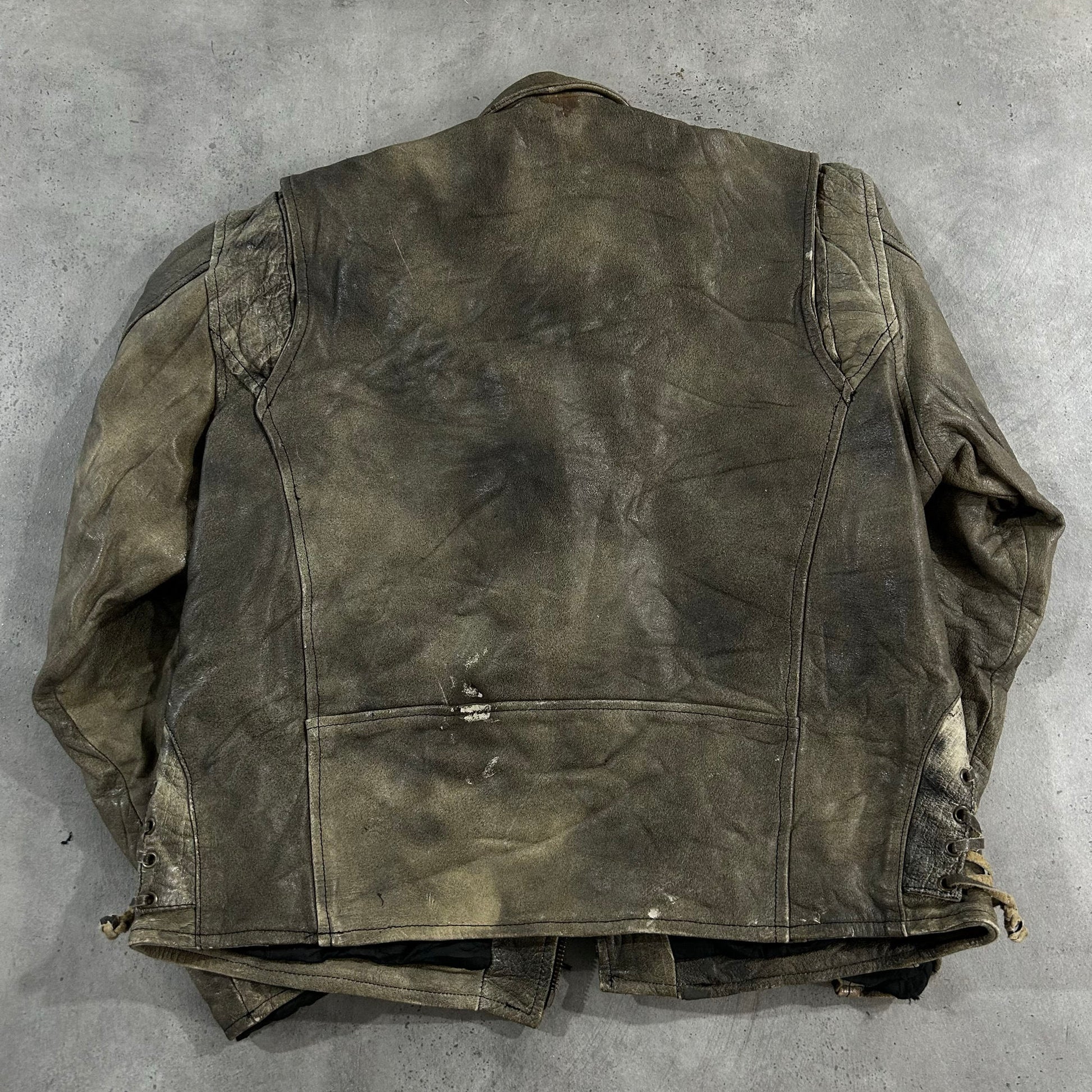 Vintage Retro Double Rider Leather Jackets