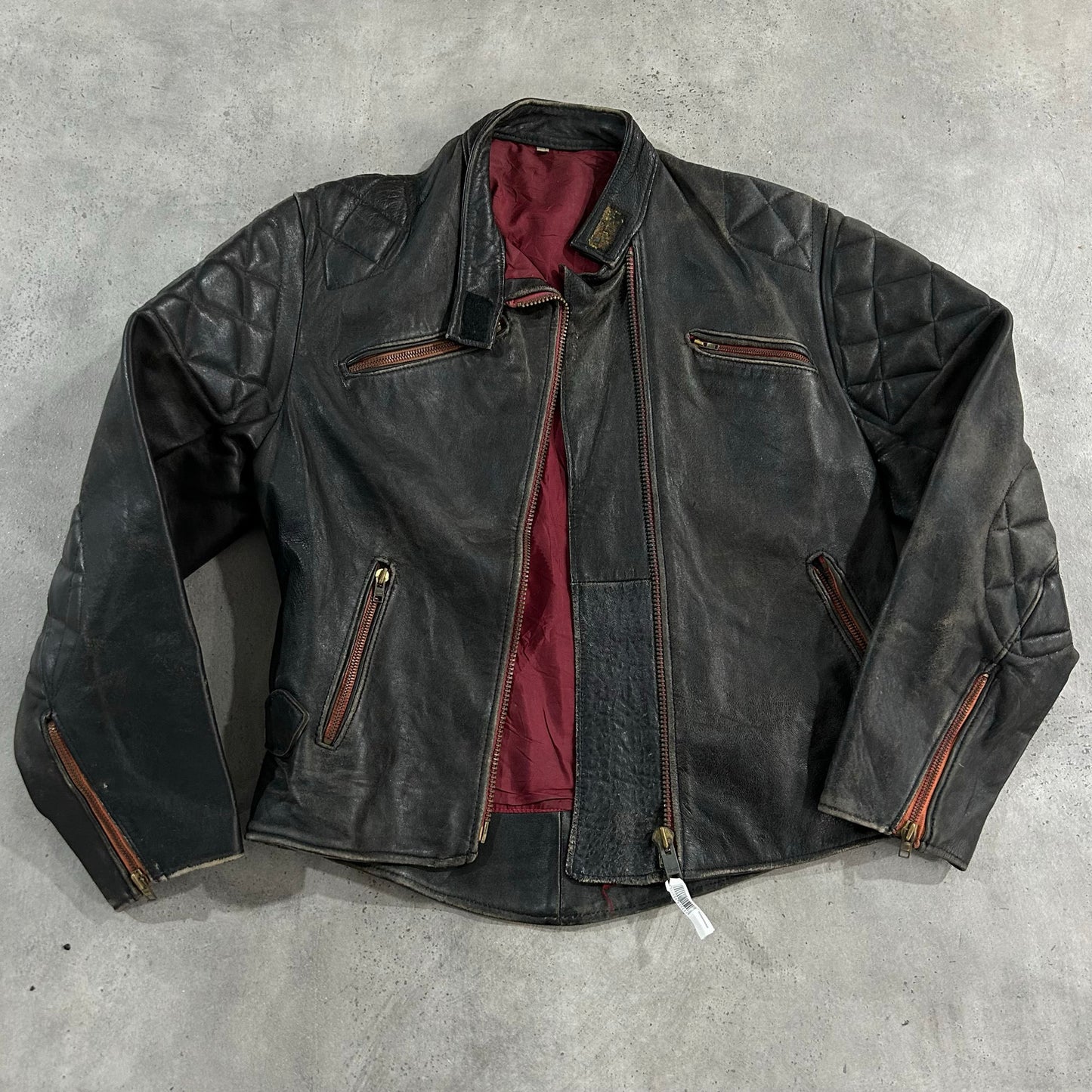 Vintage 70s-90s England Motorcycle Leather Jackets