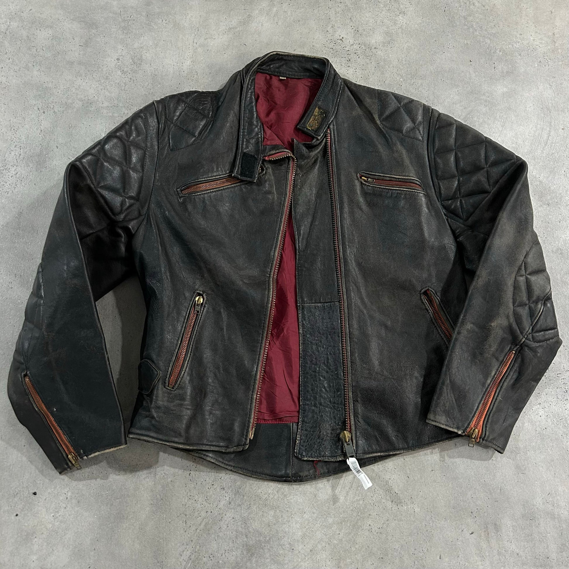 Vintage 70s-90s England Motorcycle Leather Jackets