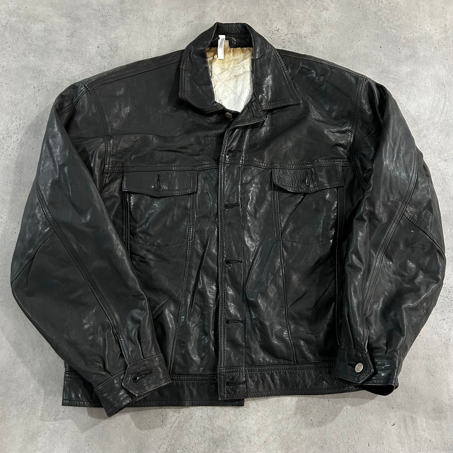 Vintage 70s-90s Pionier Workwear Leather Jackets