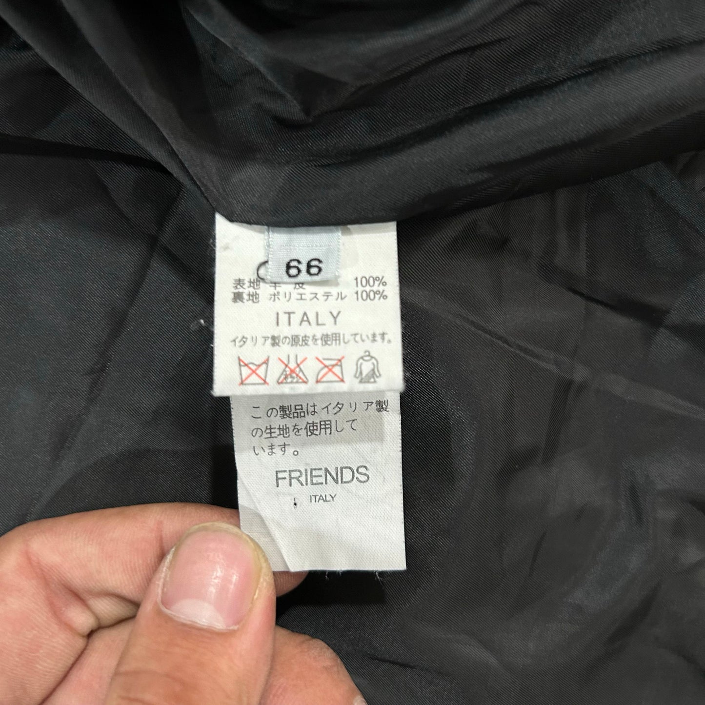 Vintage South Korea Double Rider Leather Jackets