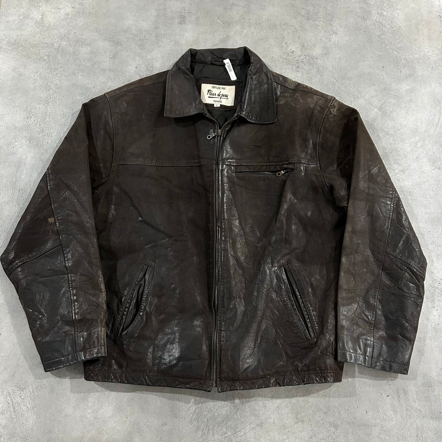 Vintage 70s-90s France Leather Jackets