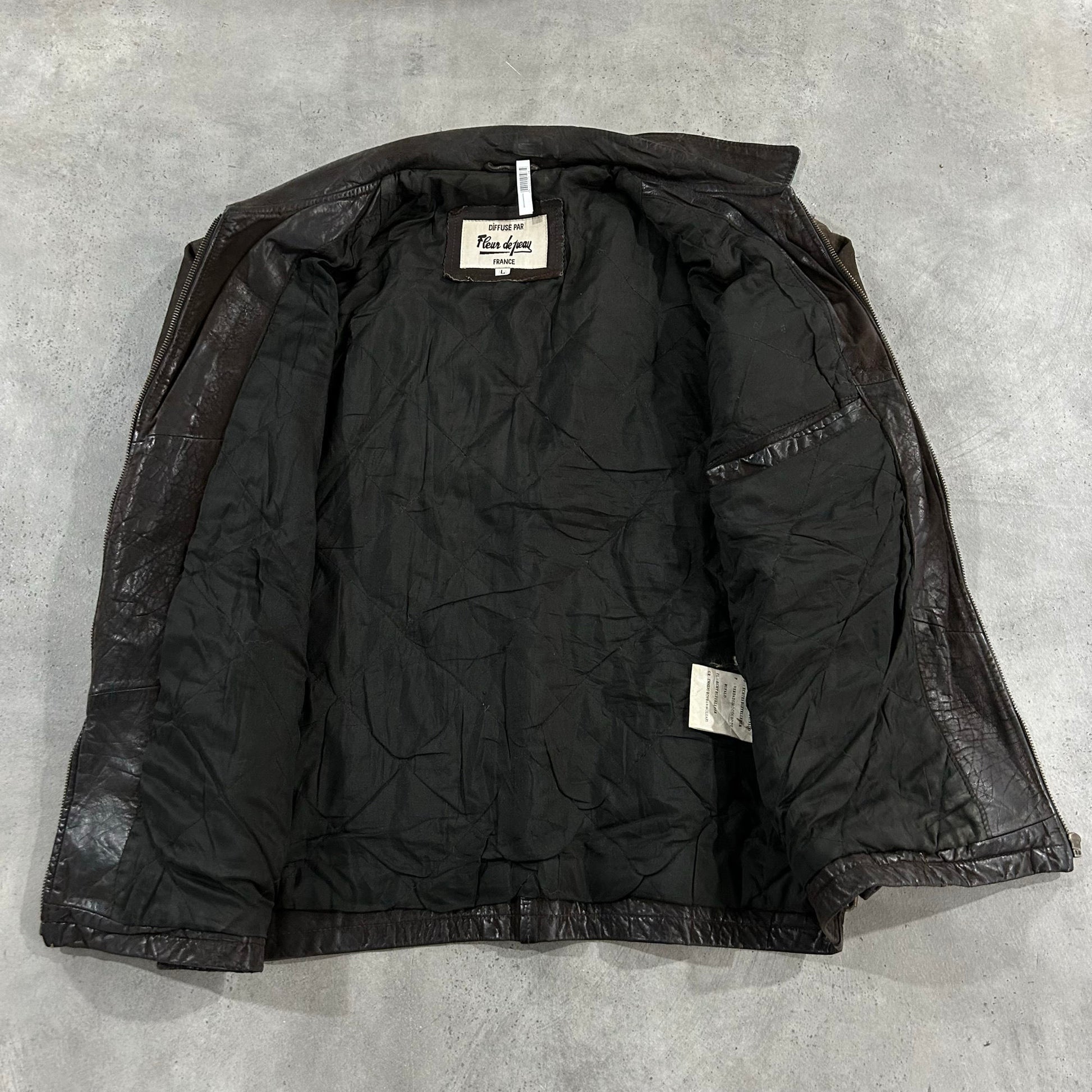 Vintage 70s-90s France Leather Jackets