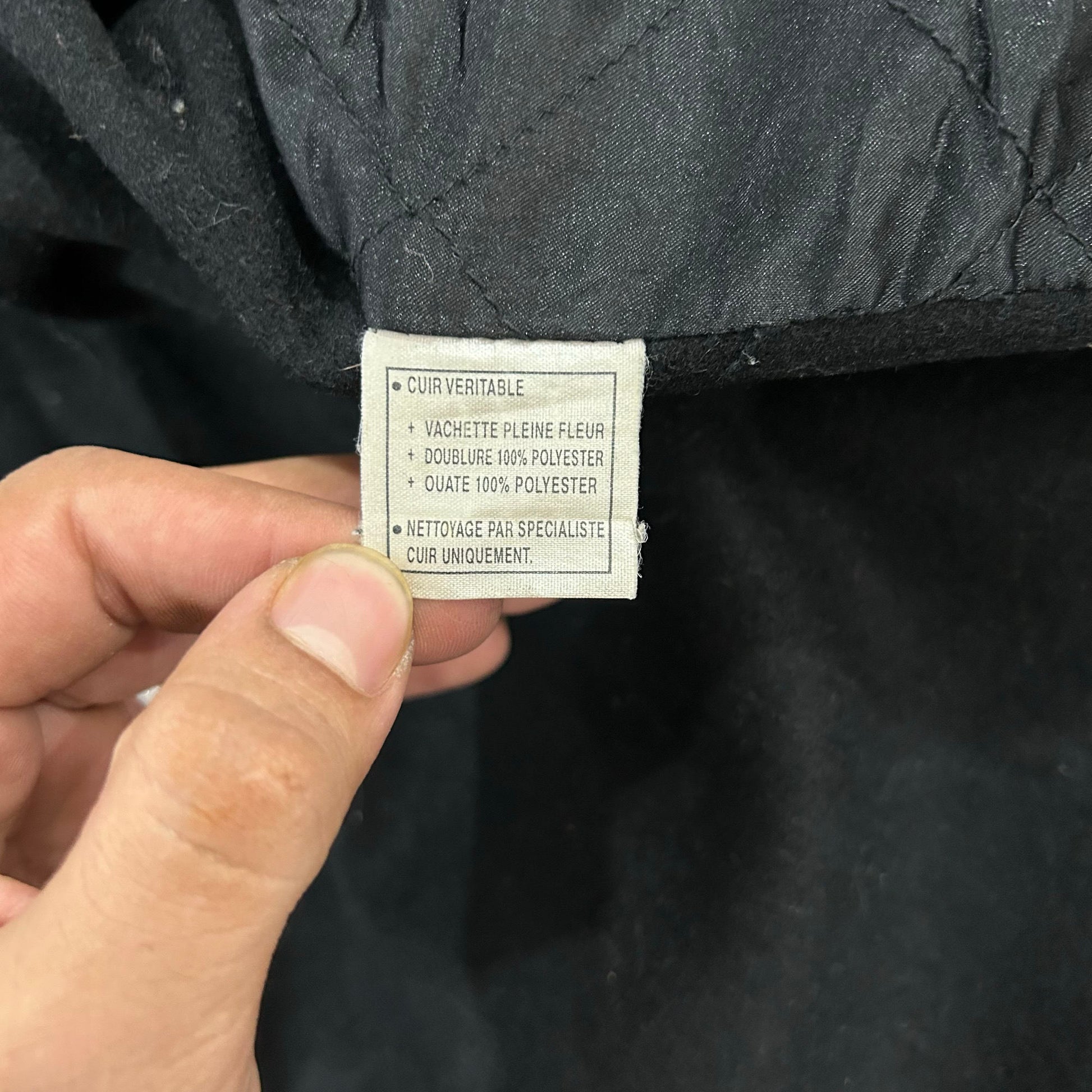 Vintage 70s-90s France Leather Jackets