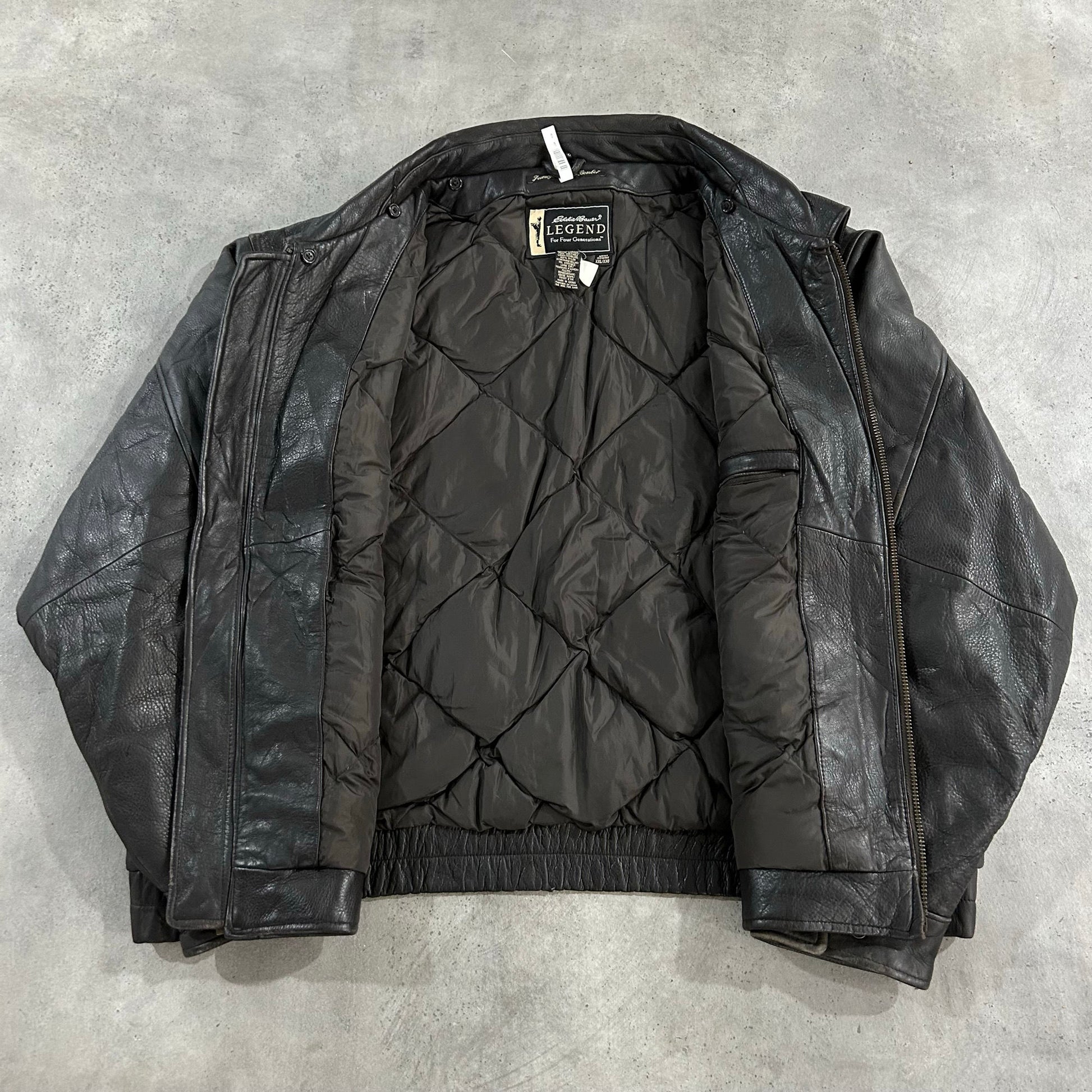Vintage 70s-90s Eddie Bauer Retro Flight Leather Jackets