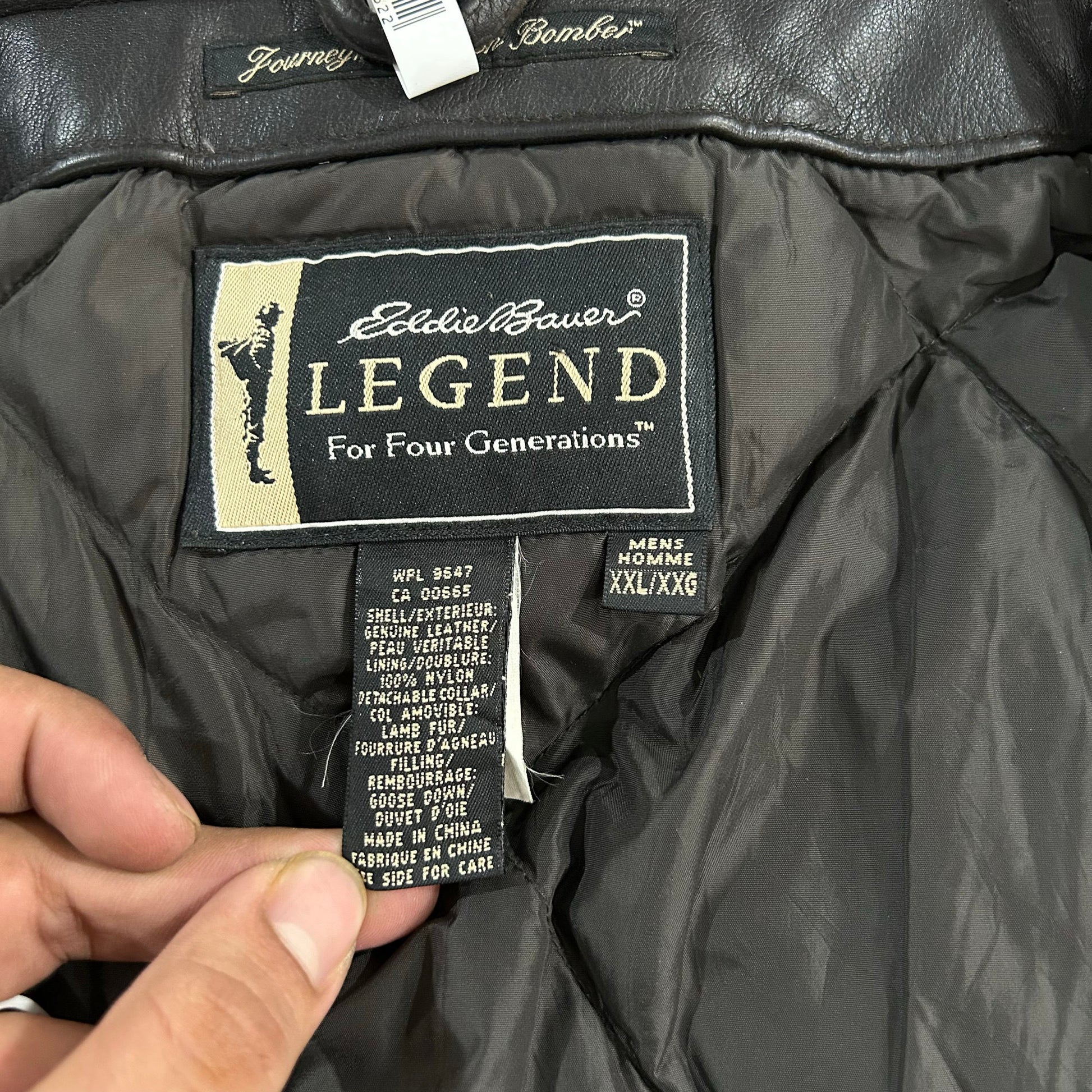 Vintage 70s-90s Eddie Bauer Retro Flight Leather Jackets