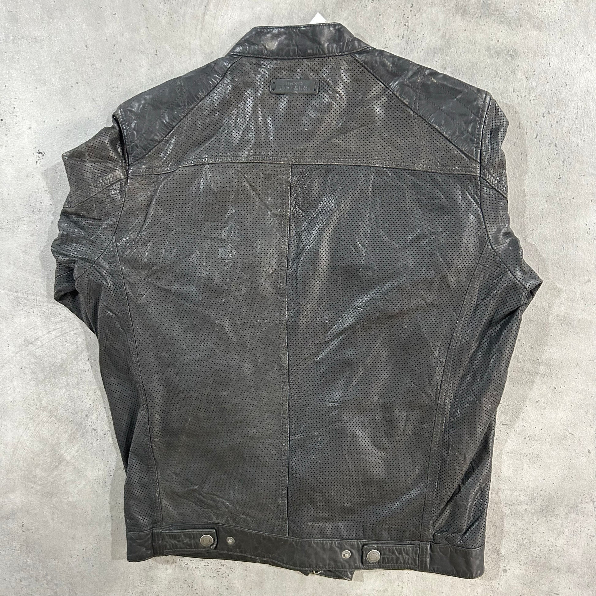 Vintage Redskins Retro Motorcycle Leather Jackets