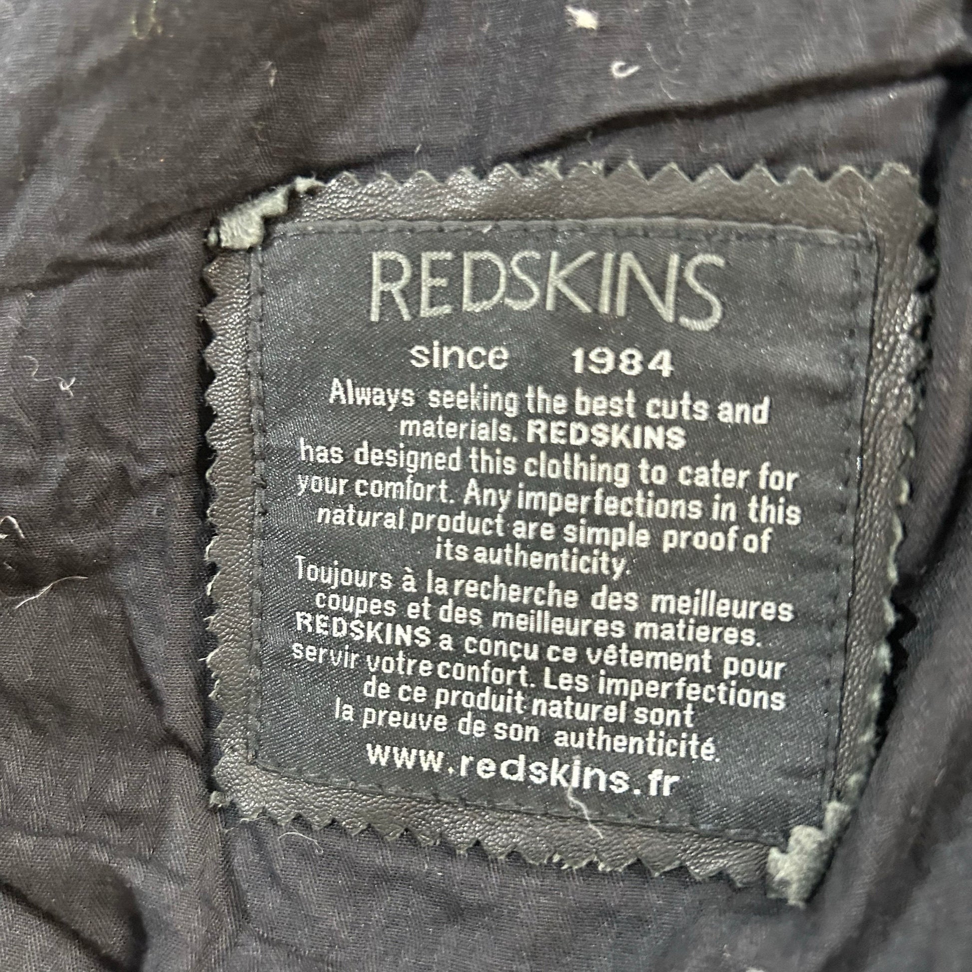 Vintage Redskins Retro Motorcycle Leather Jackets