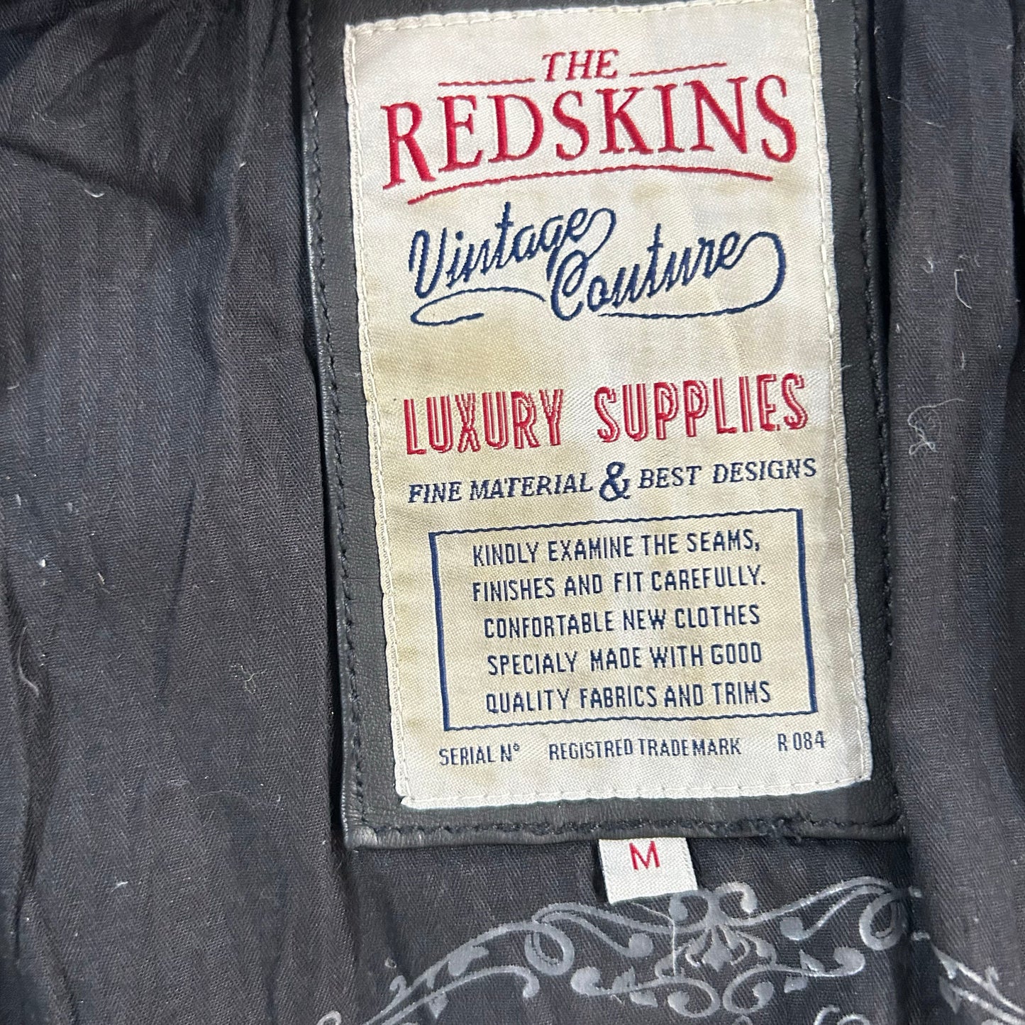 Vintage Redskins Retro Motorcycle Leather Jackets