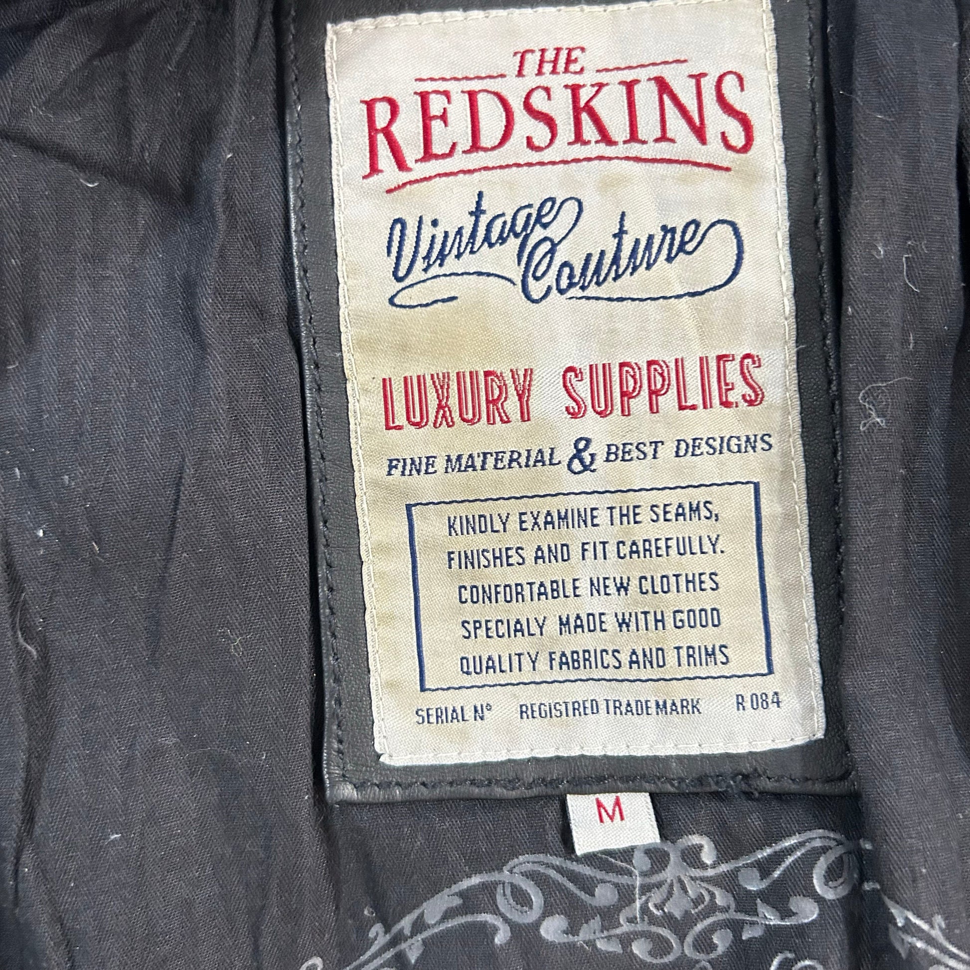 Vintage Redskins Retro Motorcycle Leather Jackets