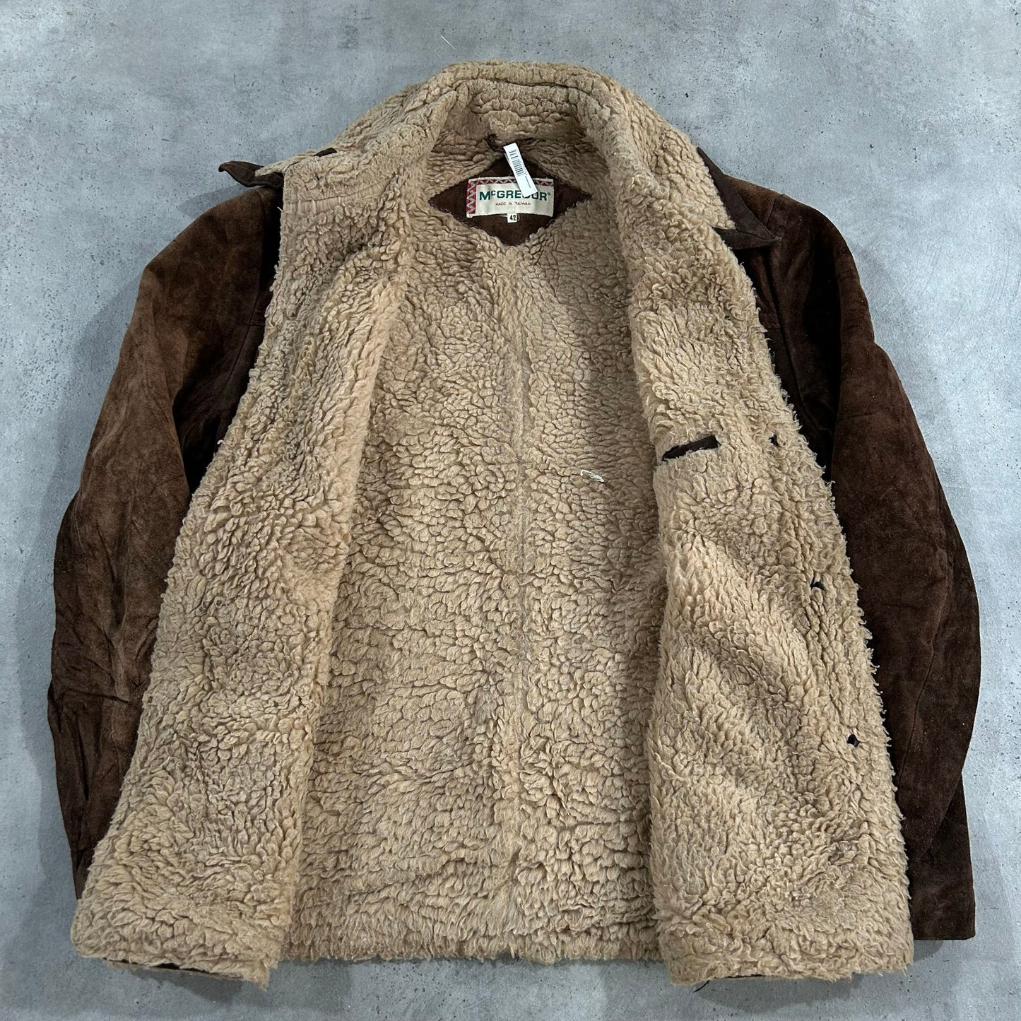 Vintage 70s-90s Taiwan McGREGOR Workwear Leather Jackets