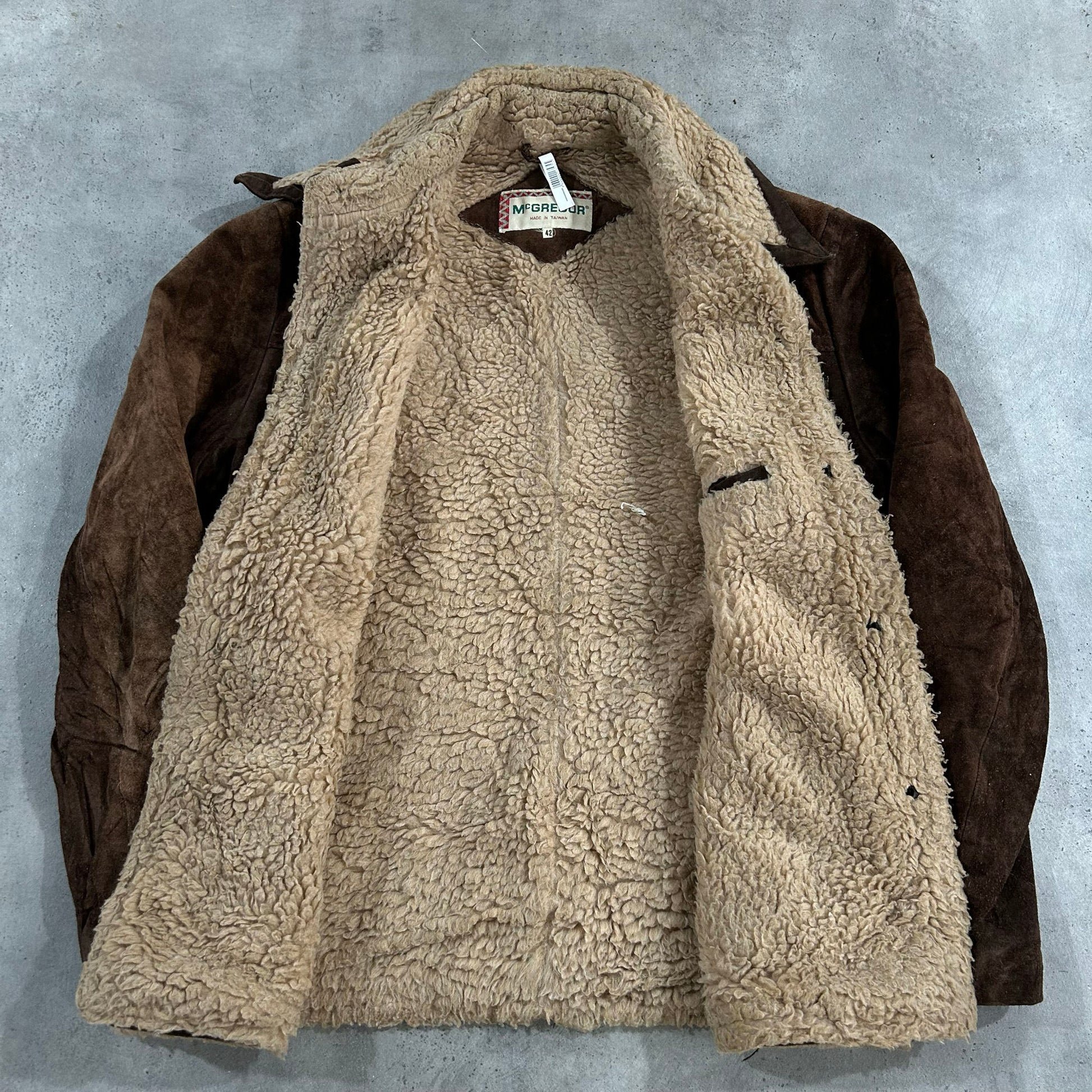 Vintage 70s-90s Taiwan McGREGOR Workwear Leather Jackets