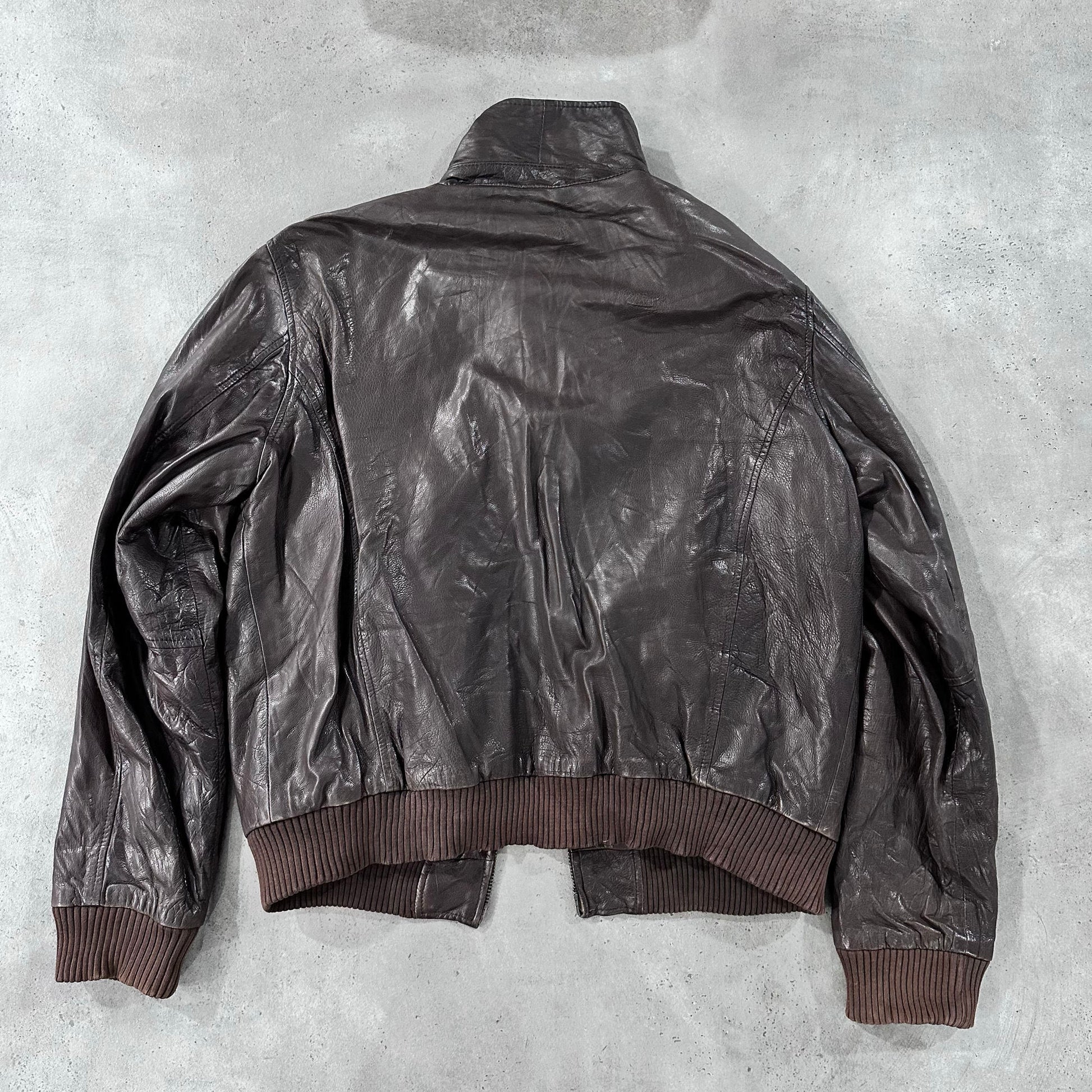 Vintage 70s-90s Italy Rifle Leather Jackets