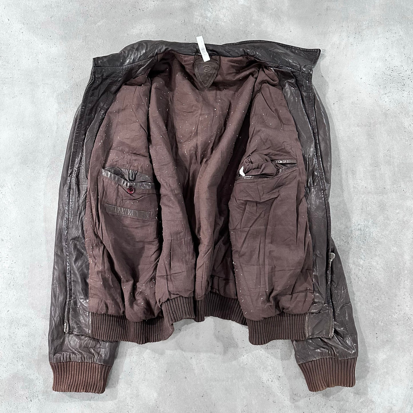 Vintage 70s-90s Italy Rifle Leather Jackets