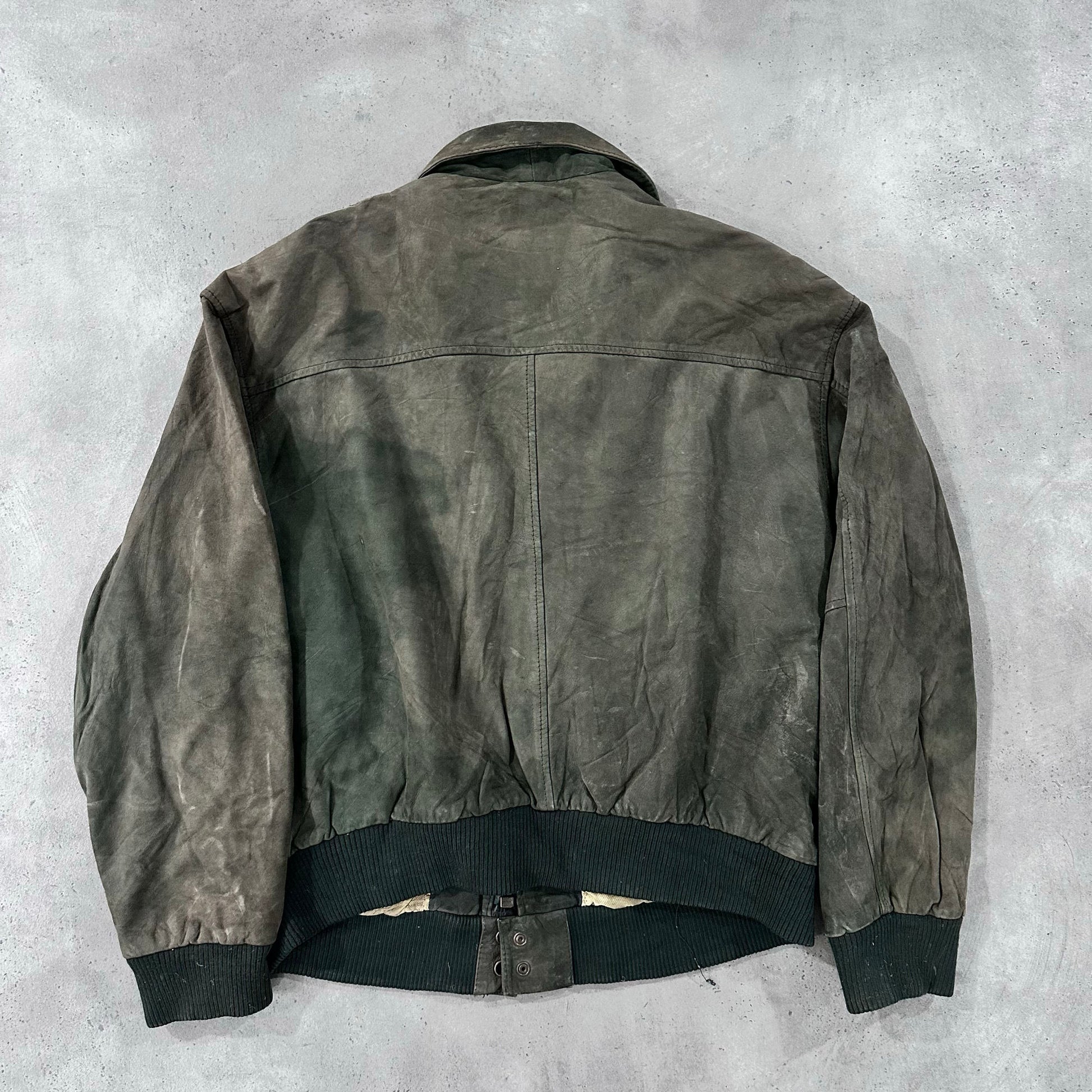 Vintage 70s-90s South Korea Military A-2 Leather Jackets