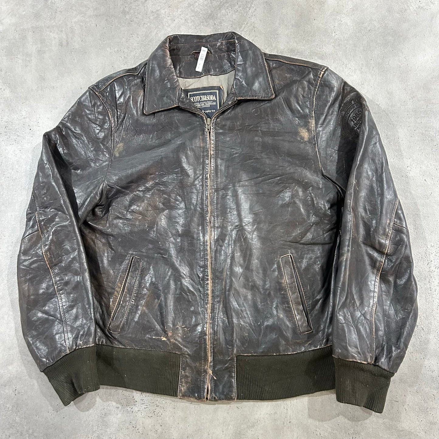 Vintage Retro Flight Leather Jackets