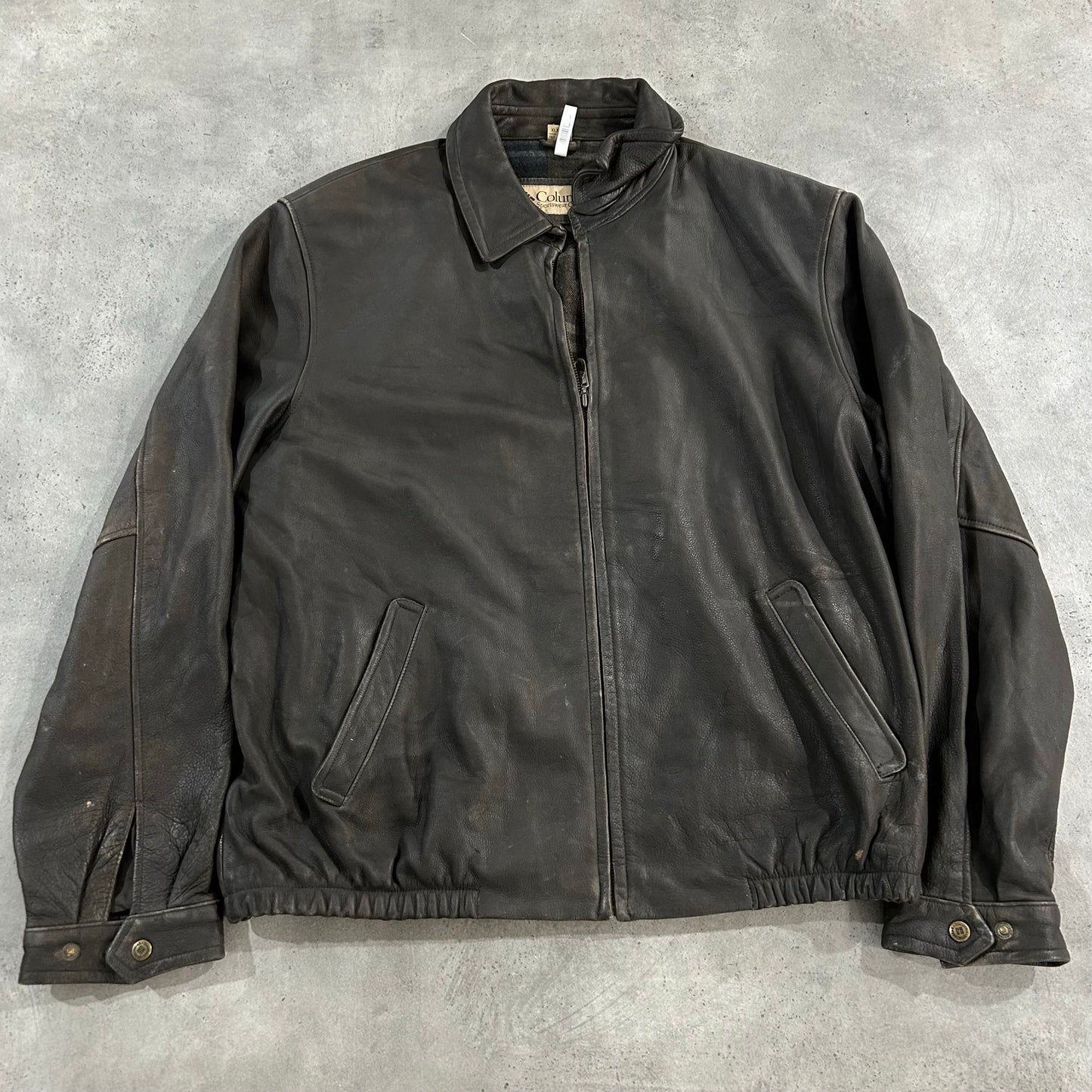 Vintage Columbia Leather Jackets