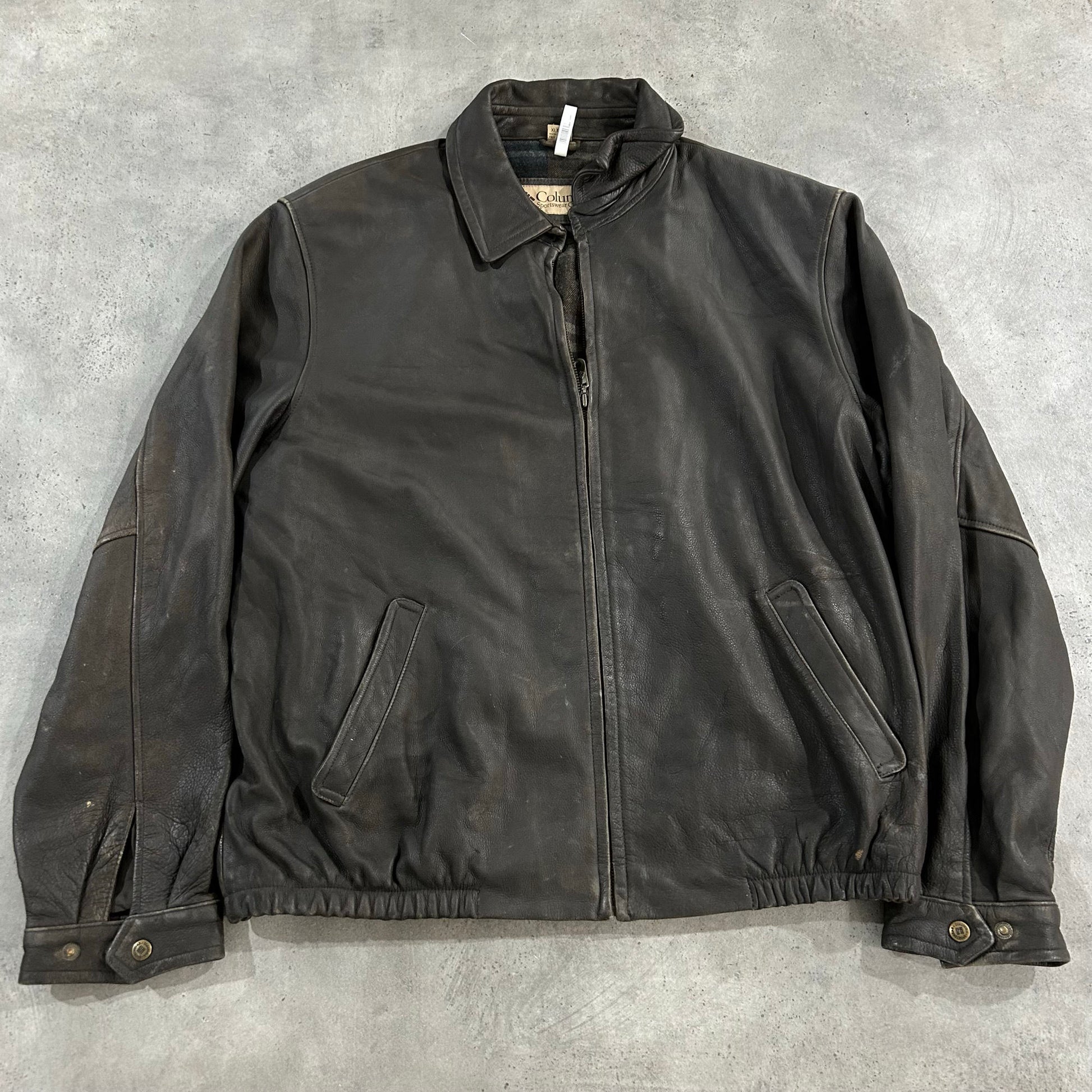 Vintage Columbia Leather Jackets