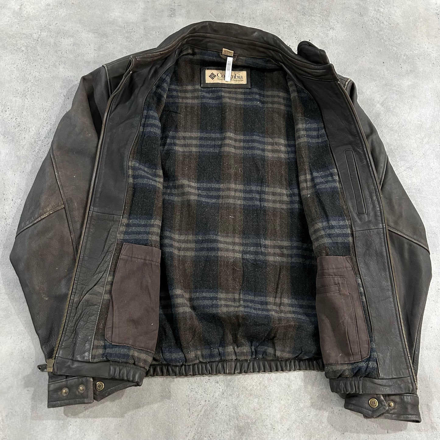 Vintage Columbia Leather Jackets