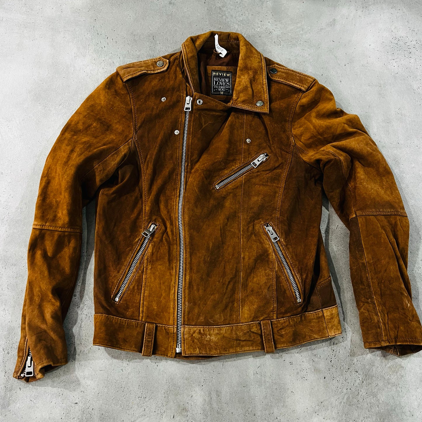 Vintage Retro Double Rider Leather Jackets