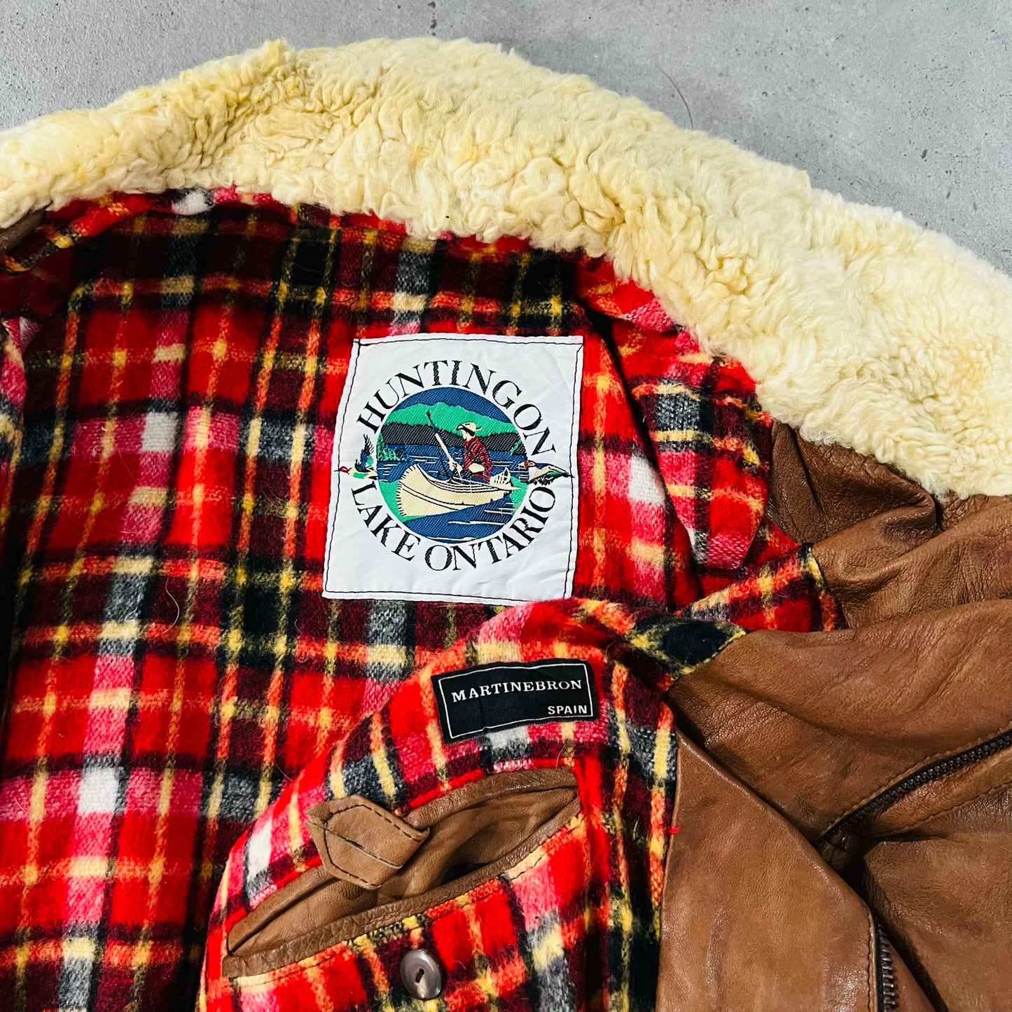 Vintage 70s-90s Spain Military Flight Leather Jackets
