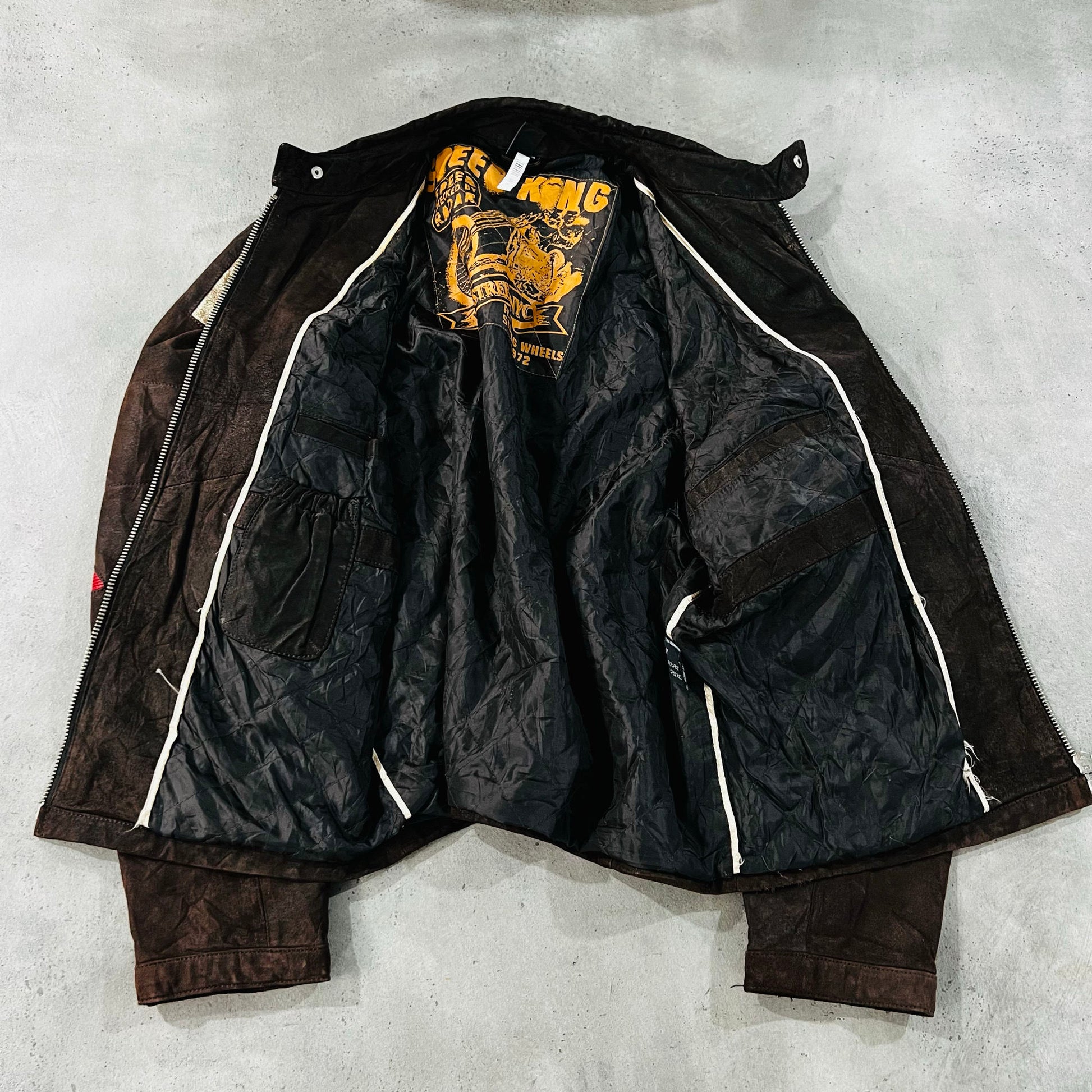 Vintage Diesel Retro Motorcycle Leather Jackets