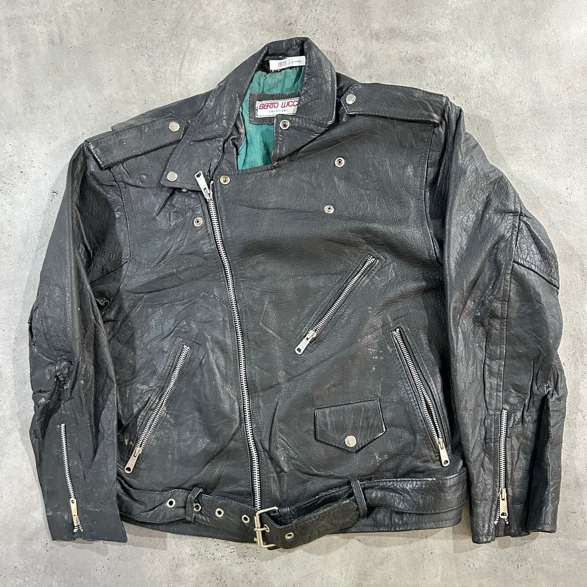 Vintage 70s-90s Double Rider Leather Jackets