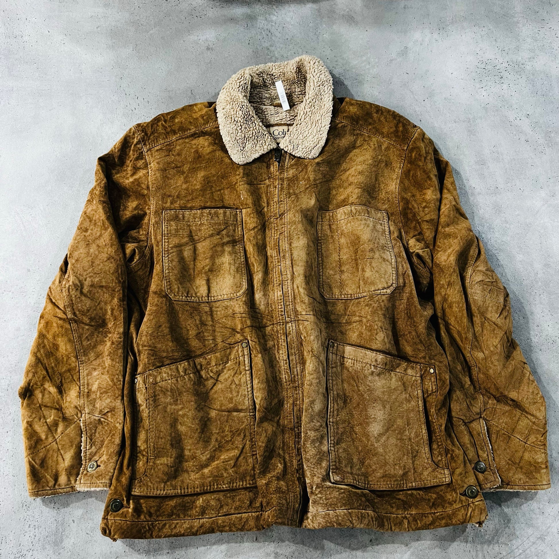 Vintage Columbia Workwear Leather Jackets