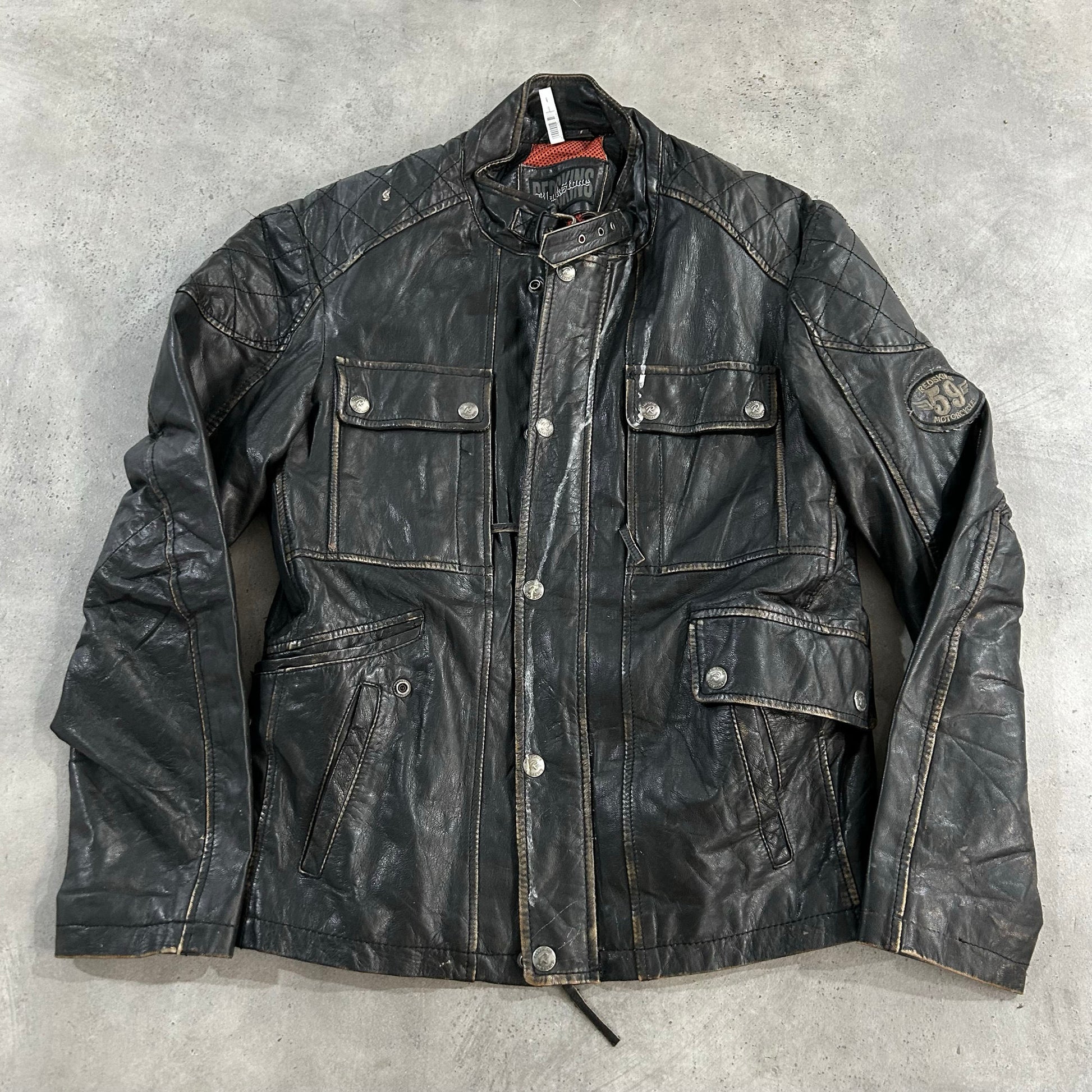 Vintage 70s-90s Redskins Motorcycle Leather Jackets