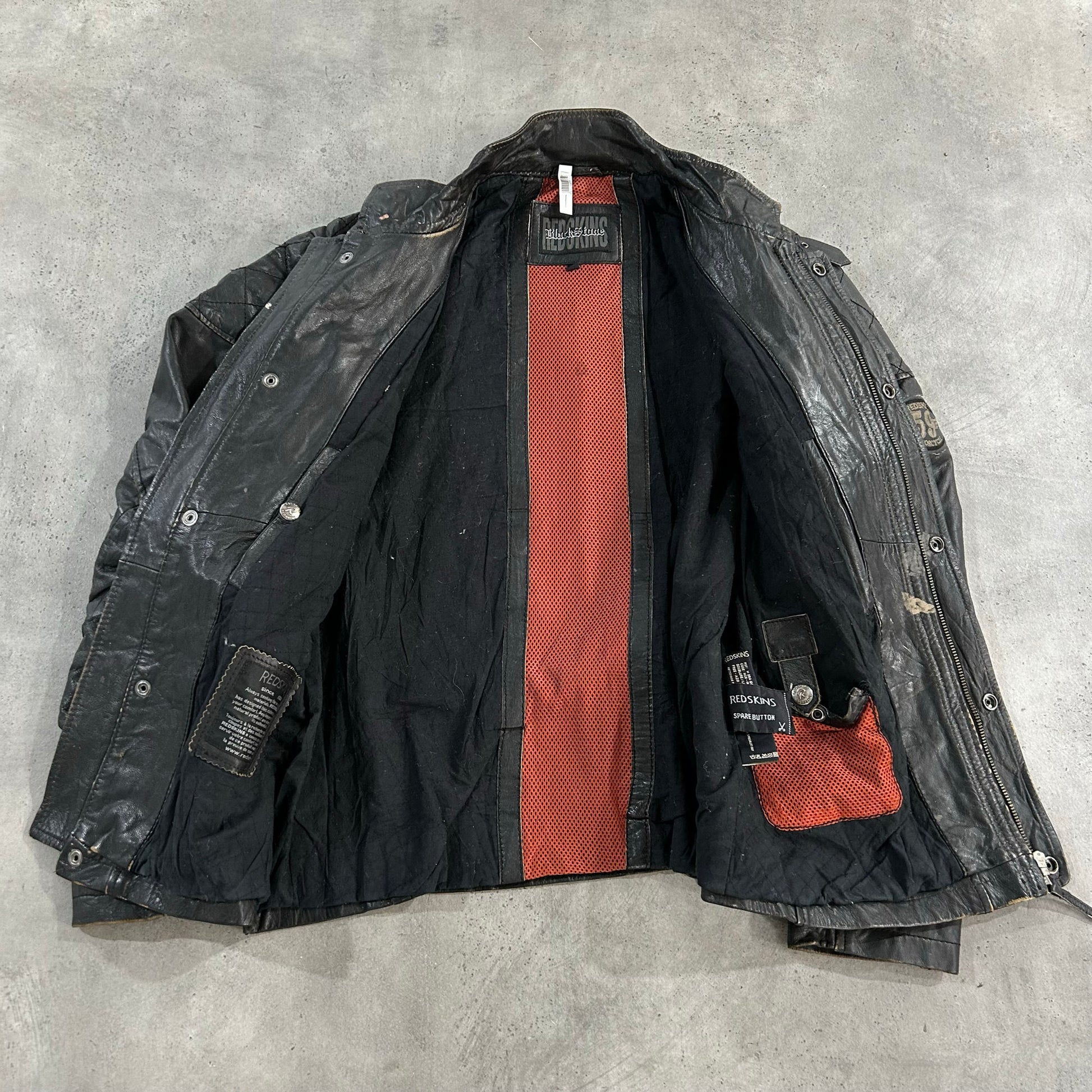 Vintage 70s-90s Redskins Motorcycle Leather Jackets