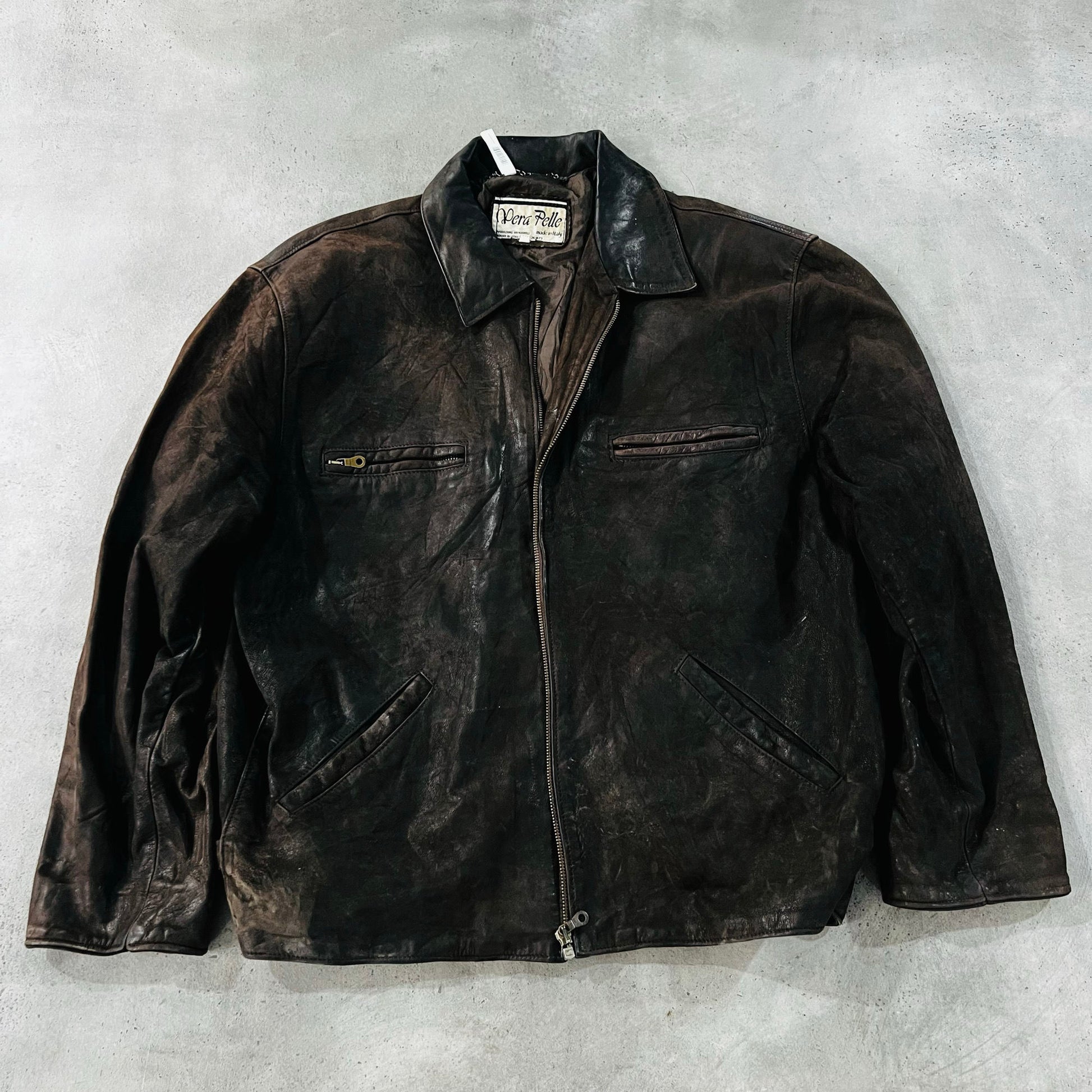 Vintage 70s-90s Italy Leather Jackets