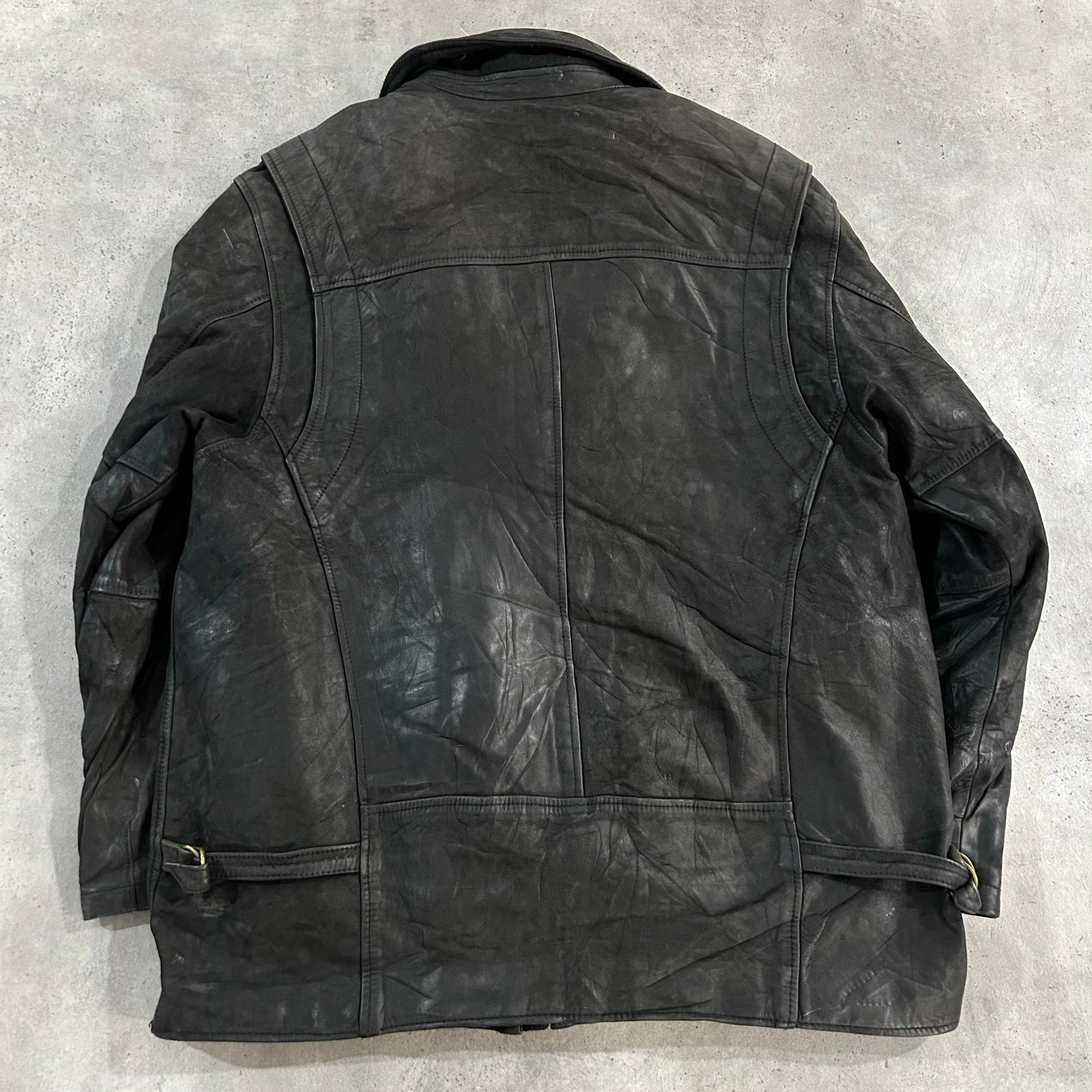 Vintage 70s-90s Oakwood Mid-Length Leather Jackets