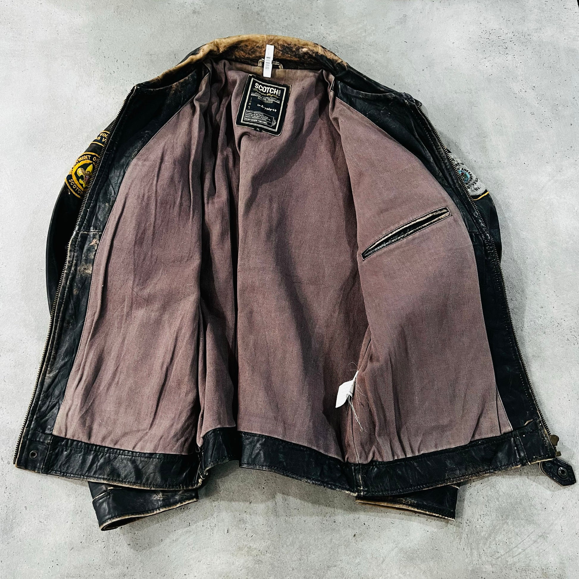 Vintage Retro Leather Jackets