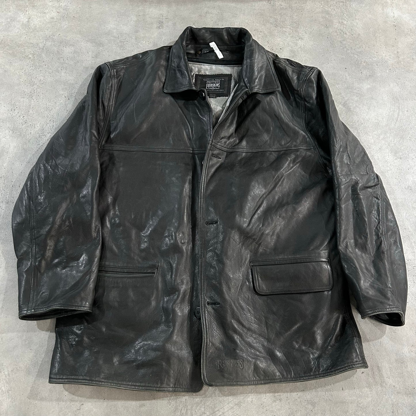 Vintage 70s-90s Redskins Retro Mid-Length Leather Jackets