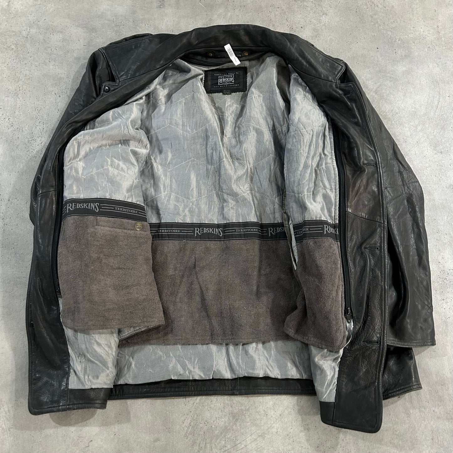 Vintage 70s-90s Redskins Retro Mid-Length Leather Jackets