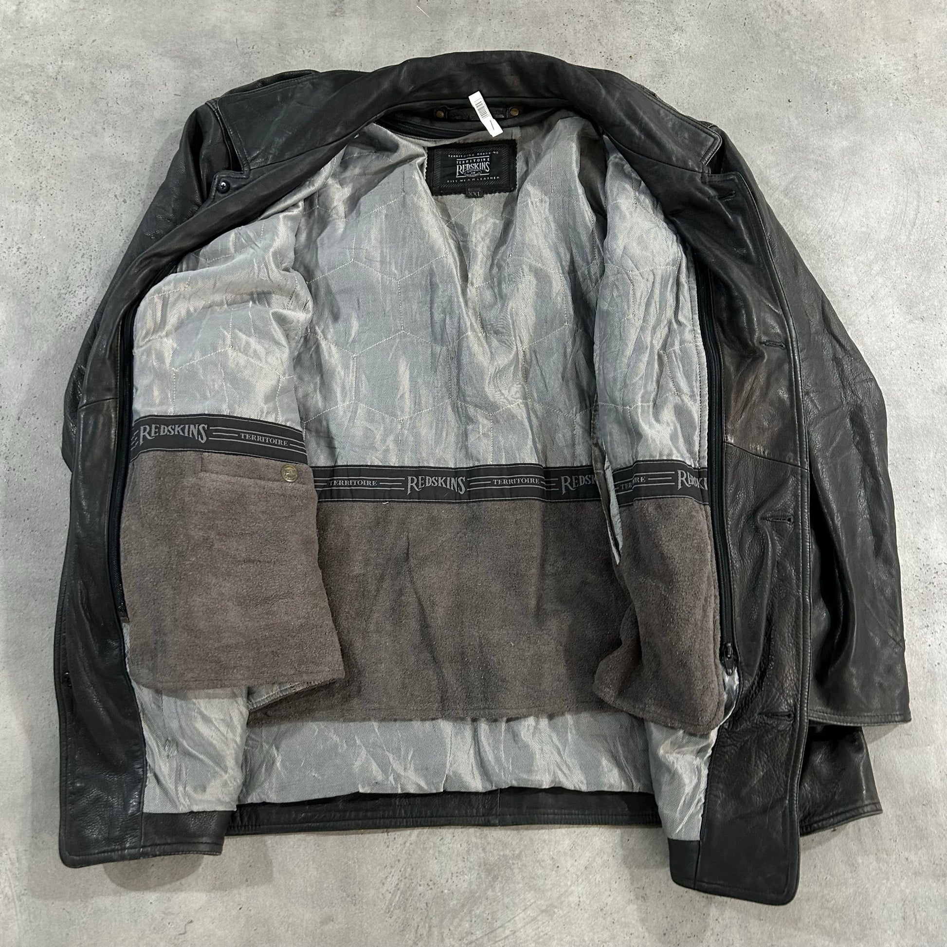 Vintage 70s-90s Redskins Retro Mid-Length Leather Jackets