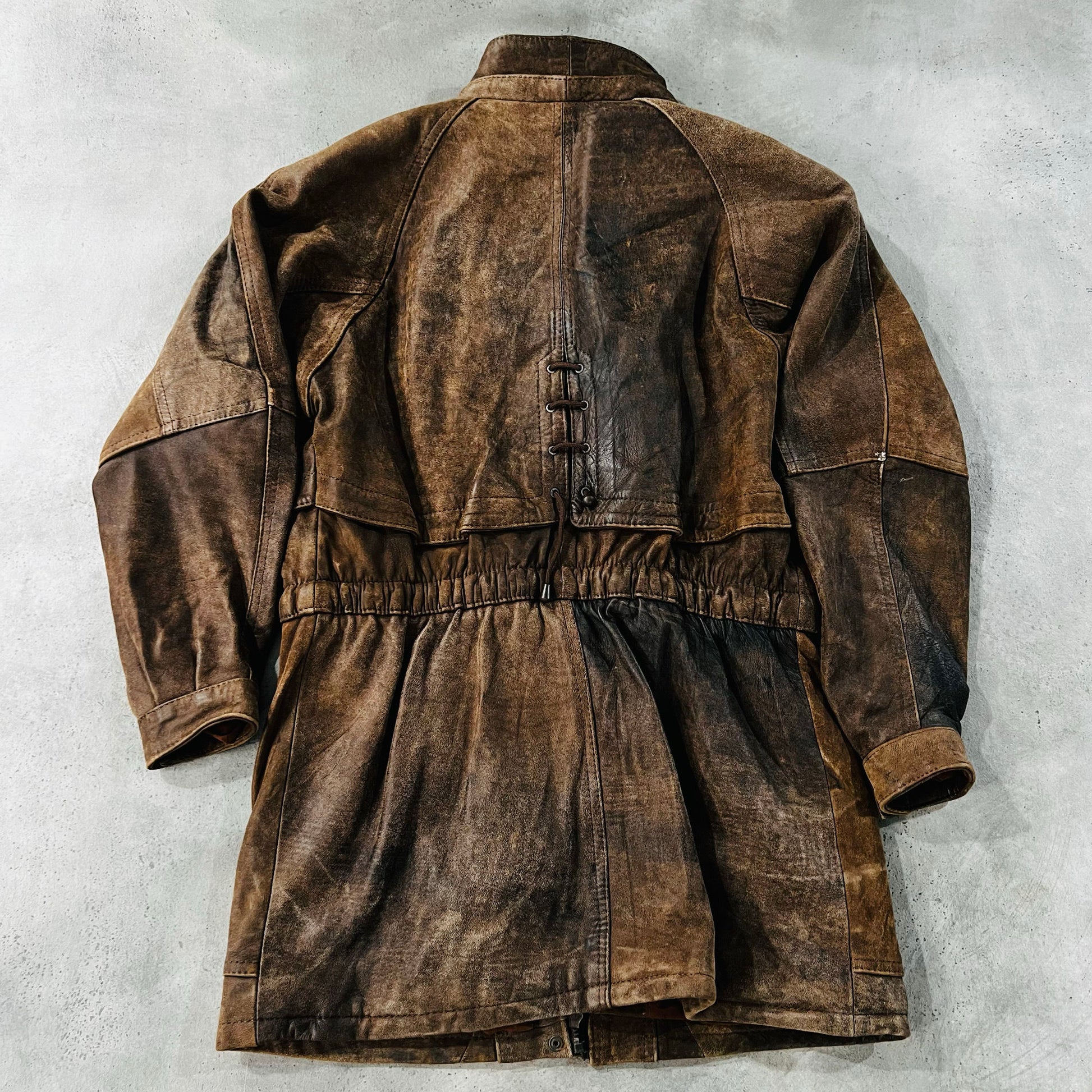 Vintage 70s-90s Oakwood Mid-Length Leather Jackets