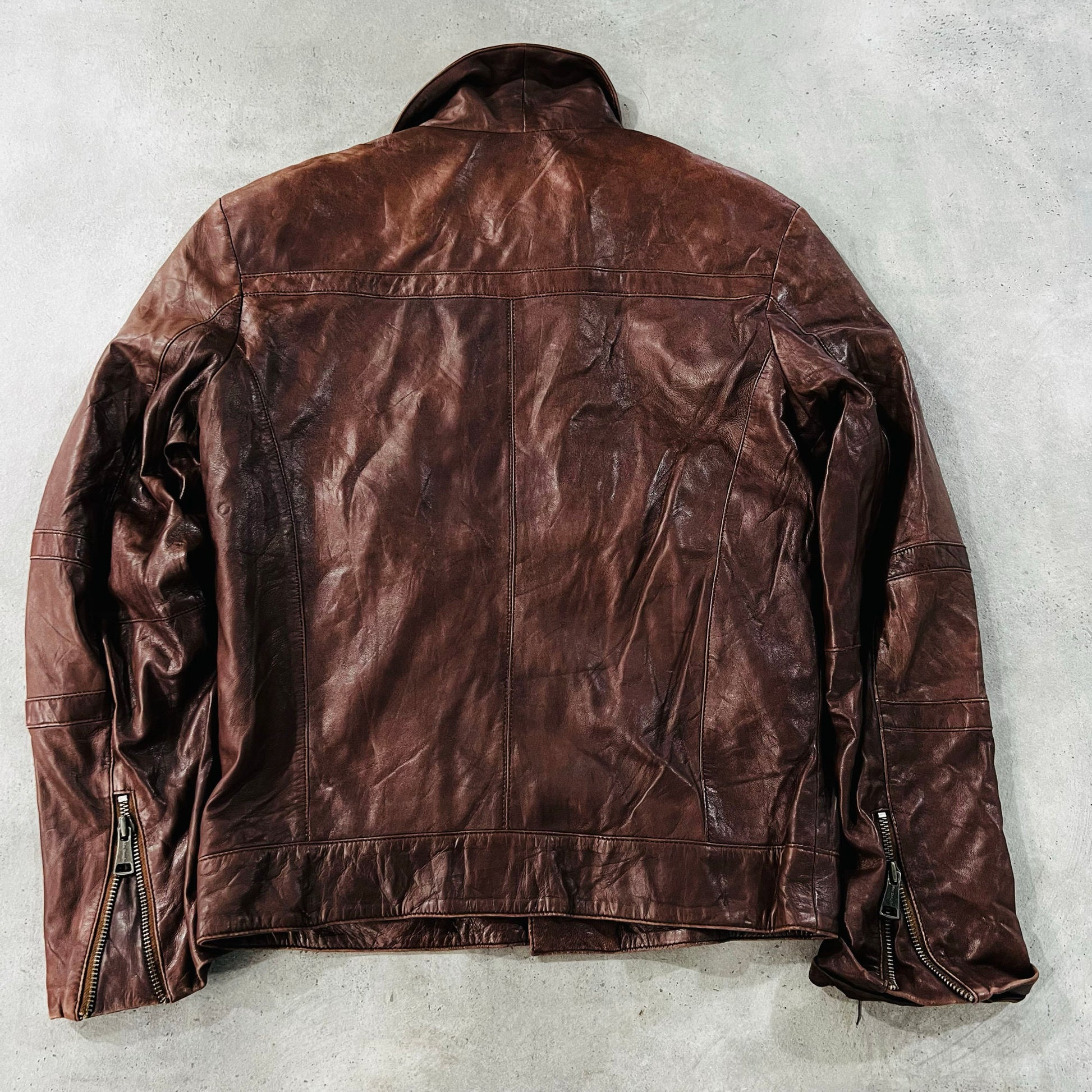 Vintage 70s-90s Double Rider Leather Jackets