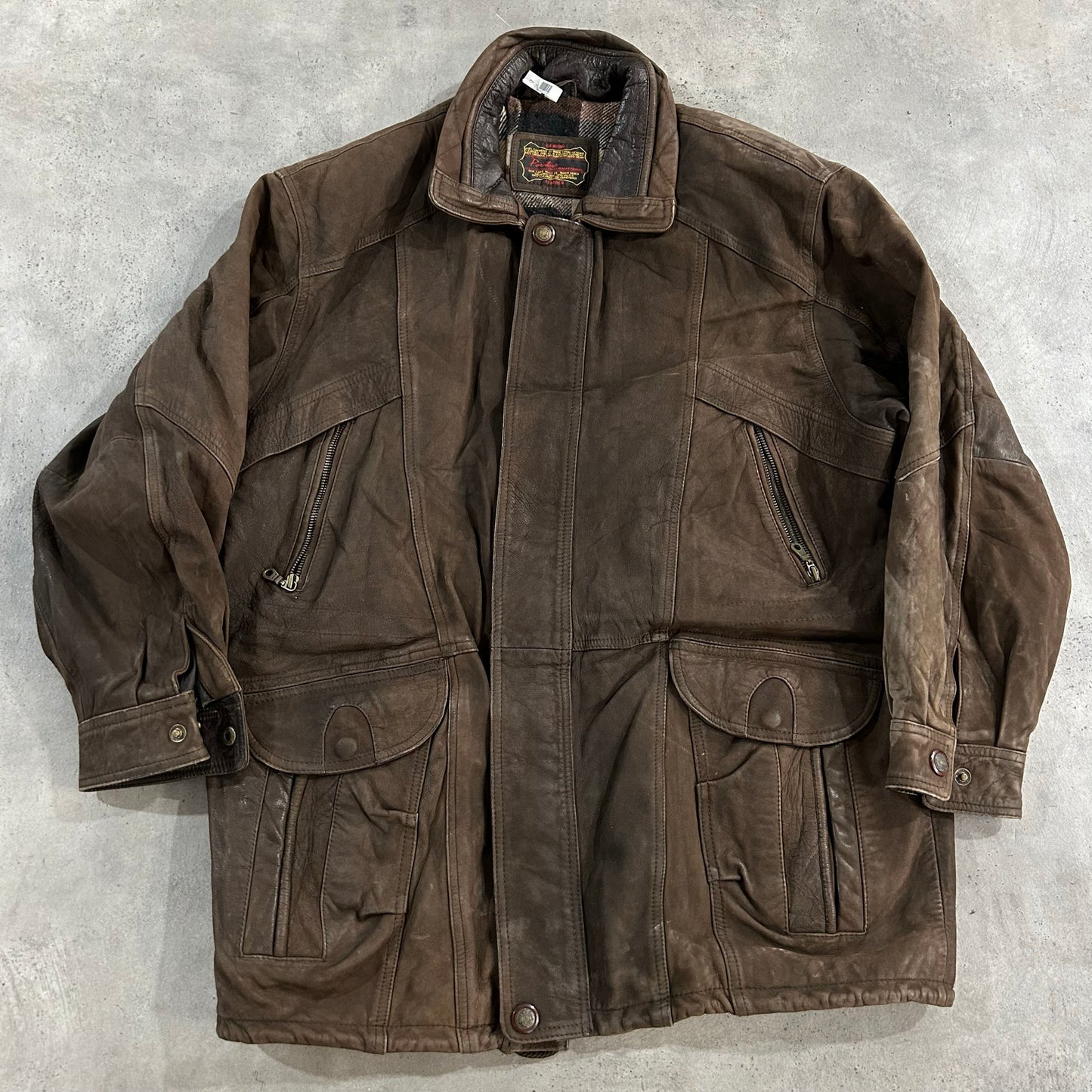 Vintage 70s-90s Mid-Length Leather Jackets