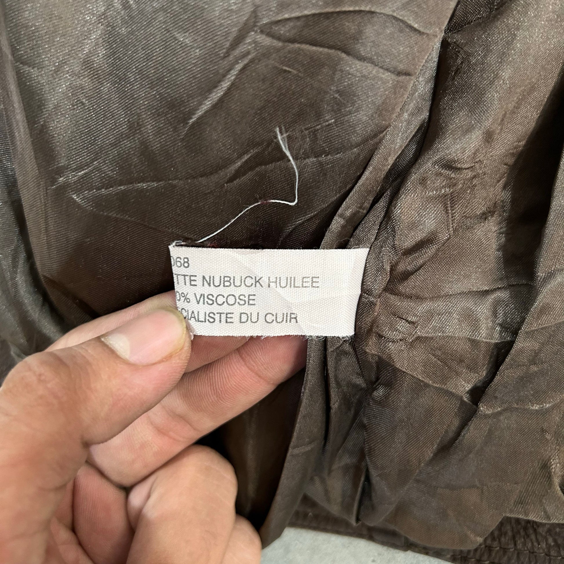 Vintage 70s-90s France Chevignon Workwear Leather Jackets