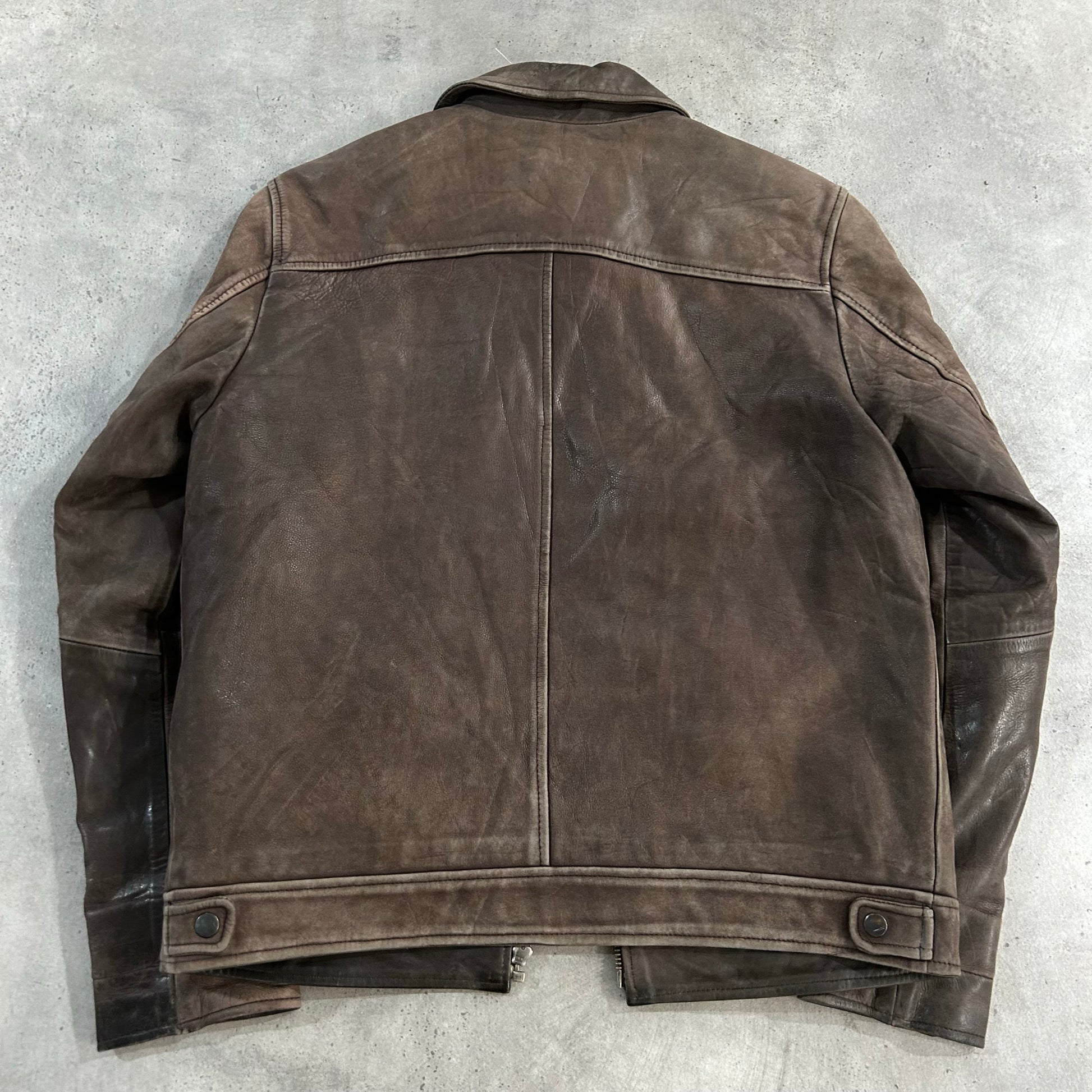 Vintage Oakwood Retro Leather Jackets