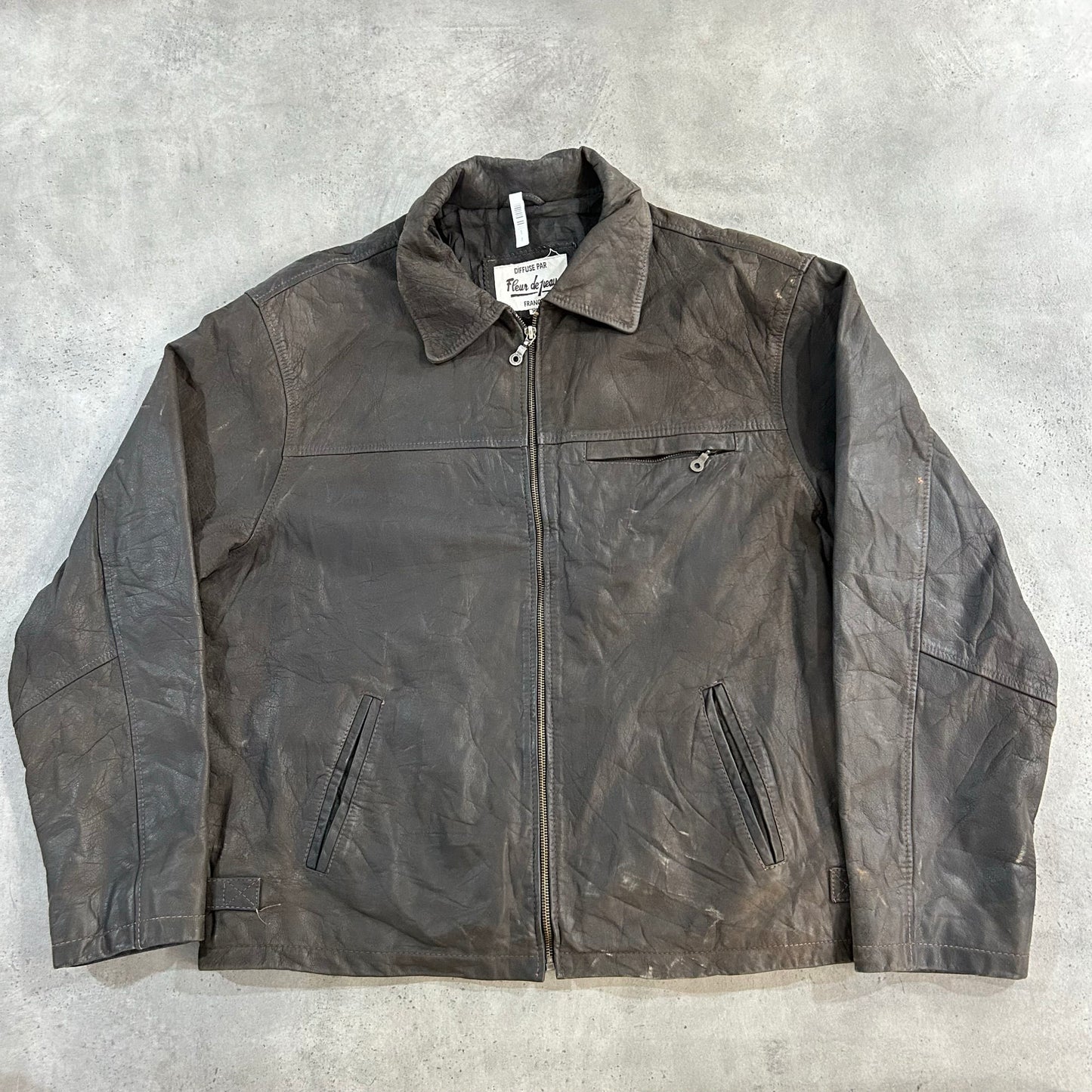 Vintage 70s-90s France Leather Jackets