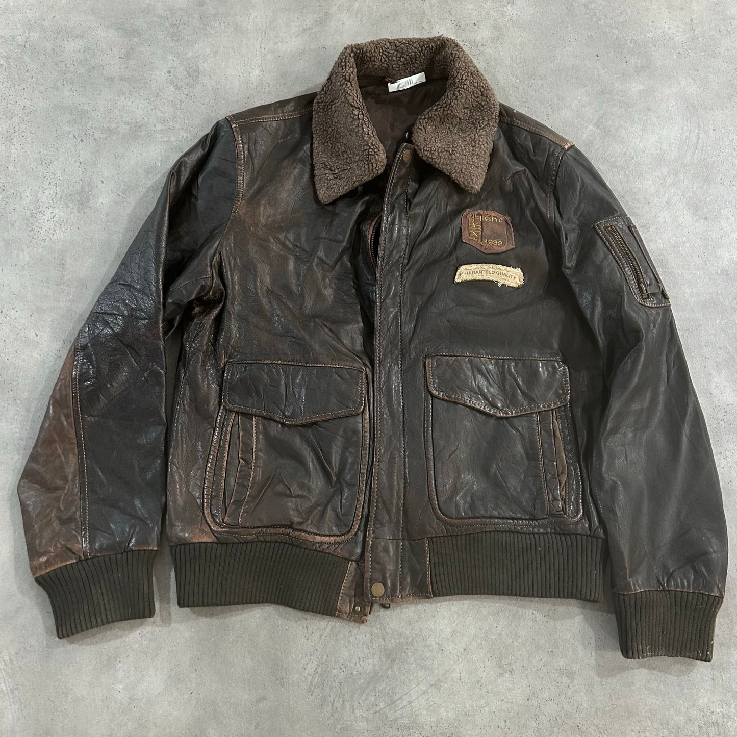Vintage Military Flight Leather Jackets