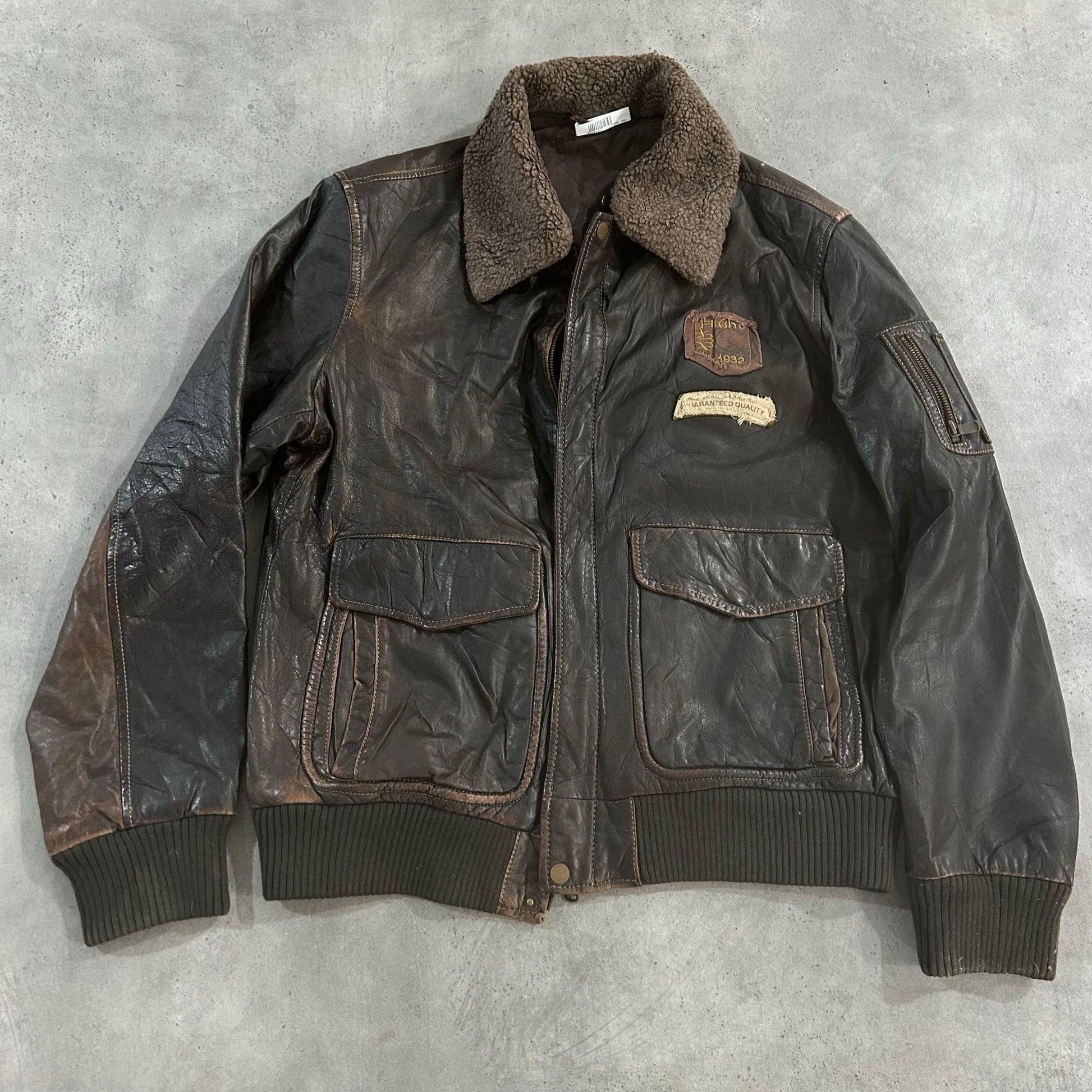 Vintage Military Flight Leather Jackets