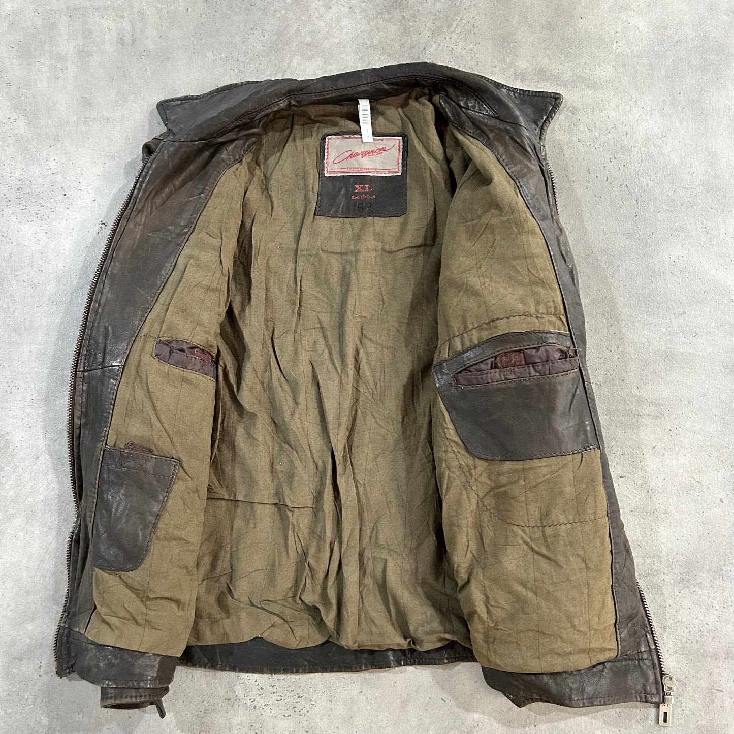 Vintage 70s-90s Chevignon Retro Leather Jackets