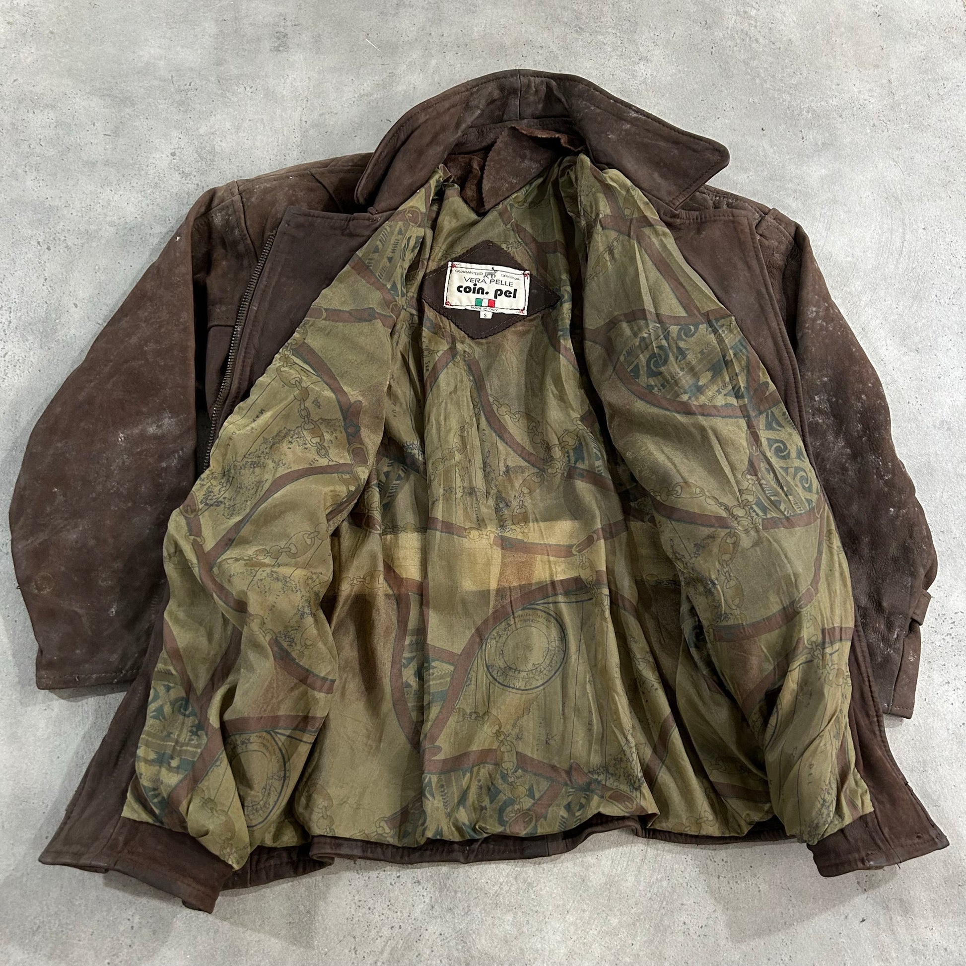 Vintage 70s-90s Italy Double Rider Leather Jackets