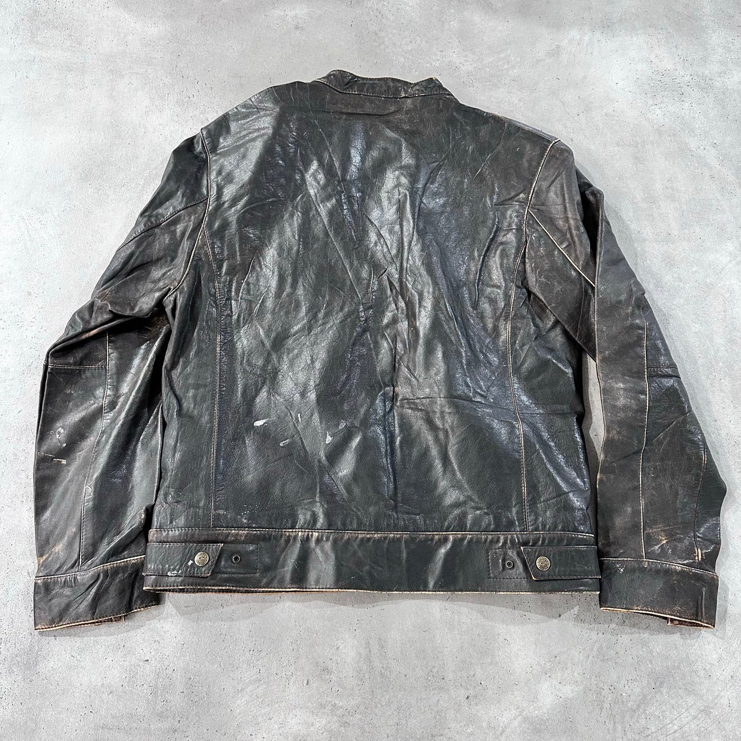 Vintage Diesel Retro Leather Jackets