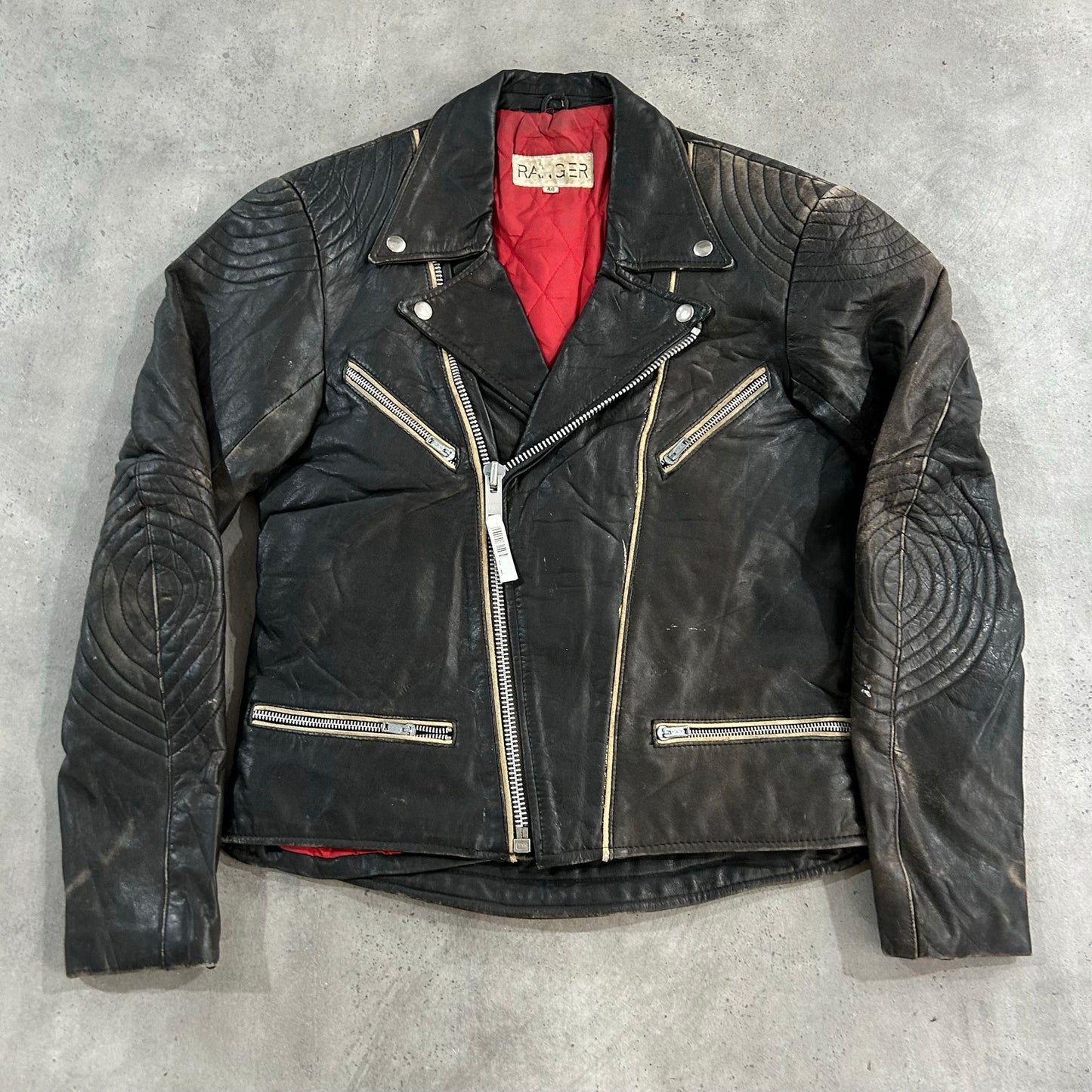 Vintage 70s-90s Double Rider Leather Jackets