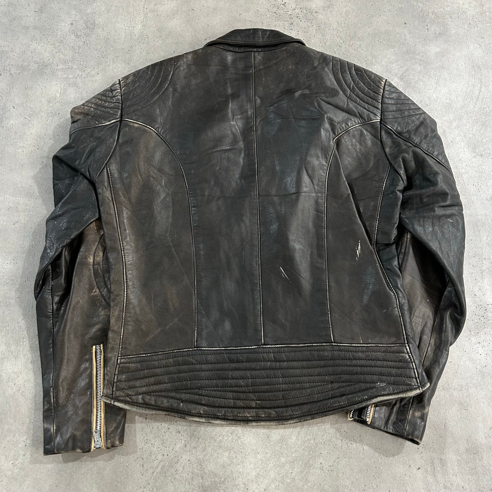 Vintage 70s-90s Double Rider Leather Jackets