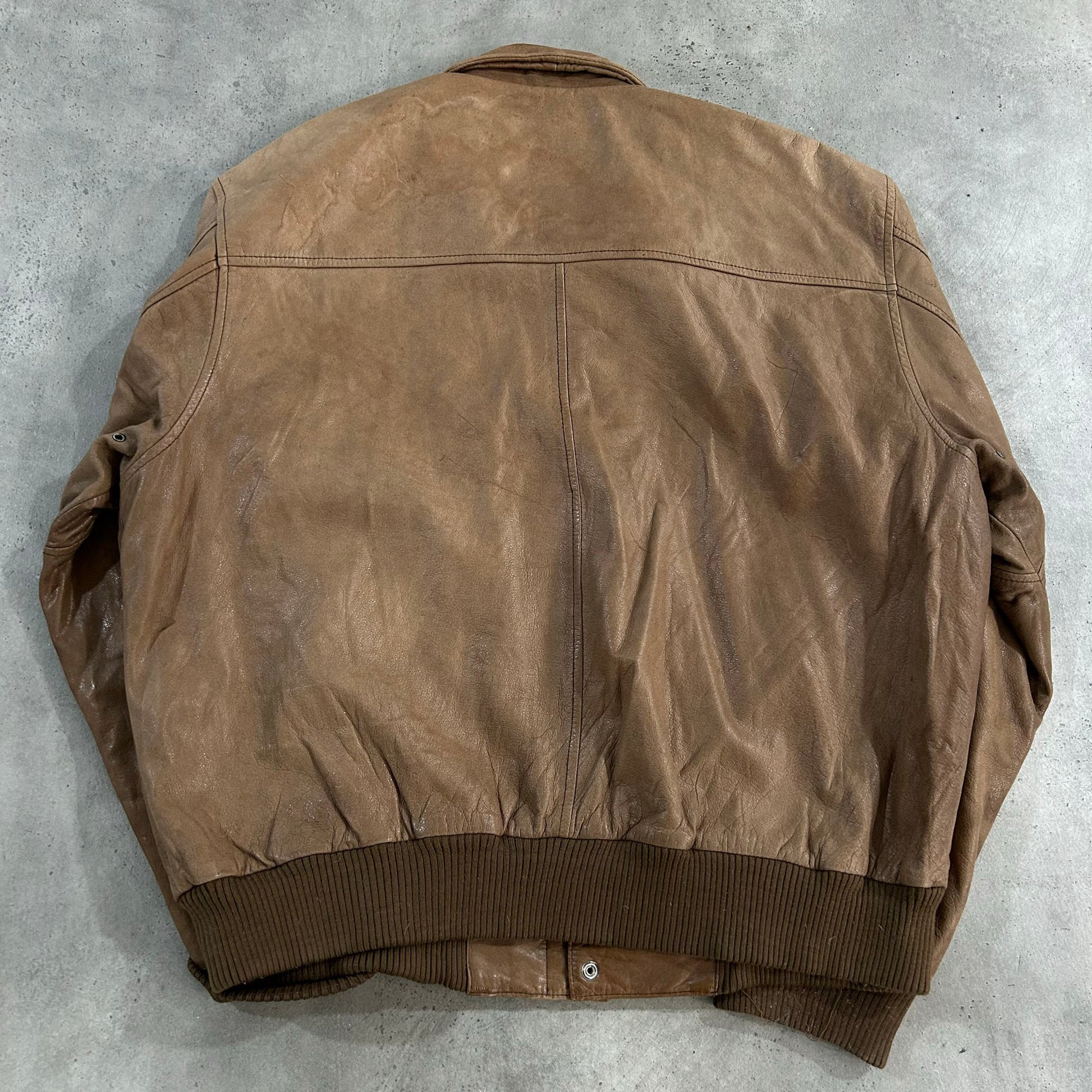 Vintage 70s-90s South Korea Military A-2 Leather Jackets